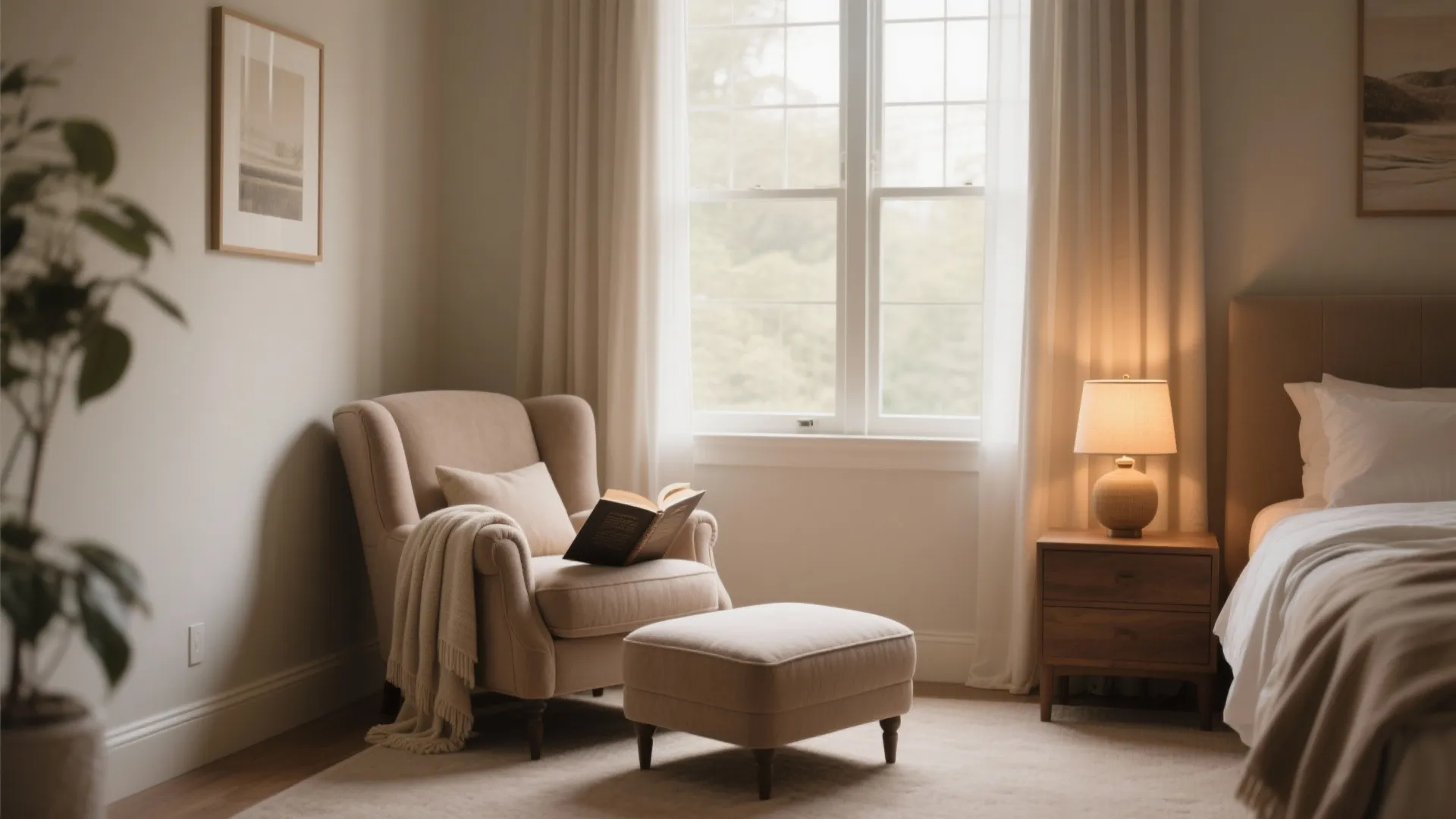 5. Reading Nook Under a Window