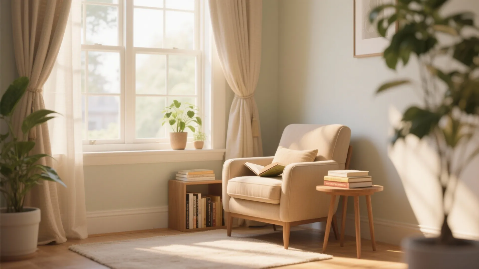 7. Reading Nook by the Windows