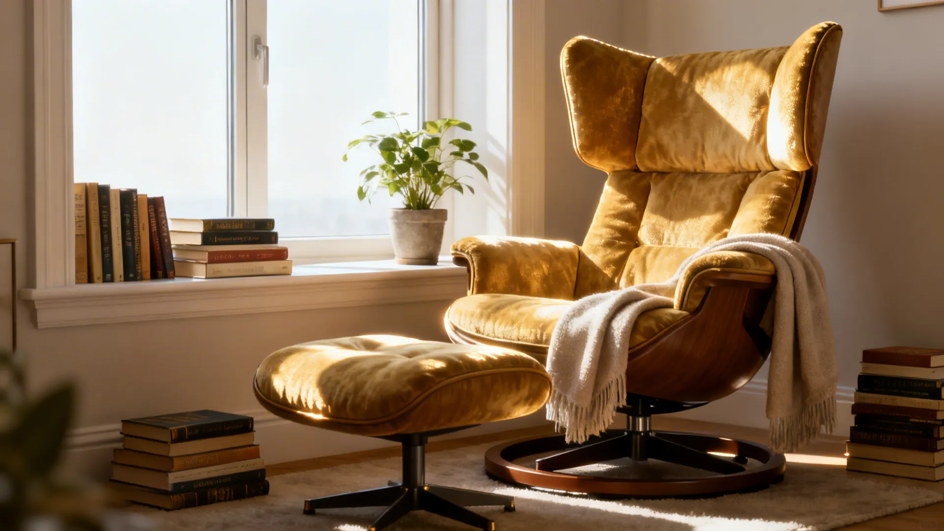 3. Create a reading nook by the window