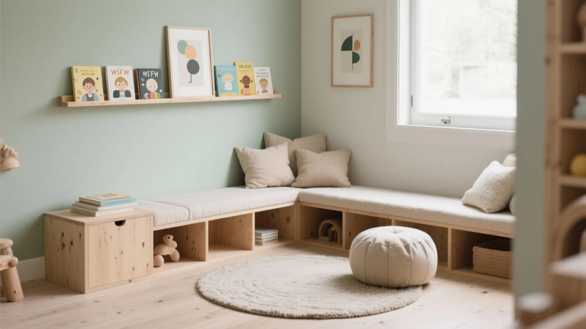 Flexible Reading + Play Nook