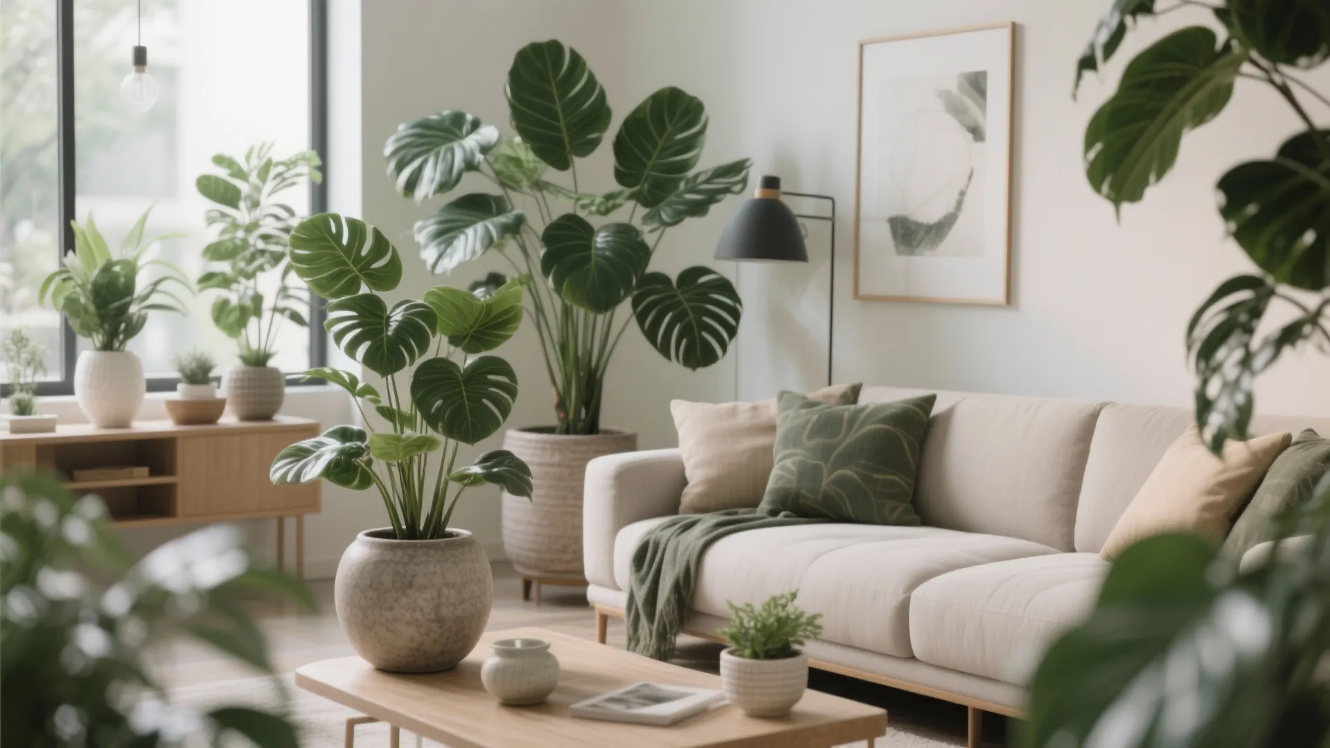 7. Mixing Real and Faux Plants