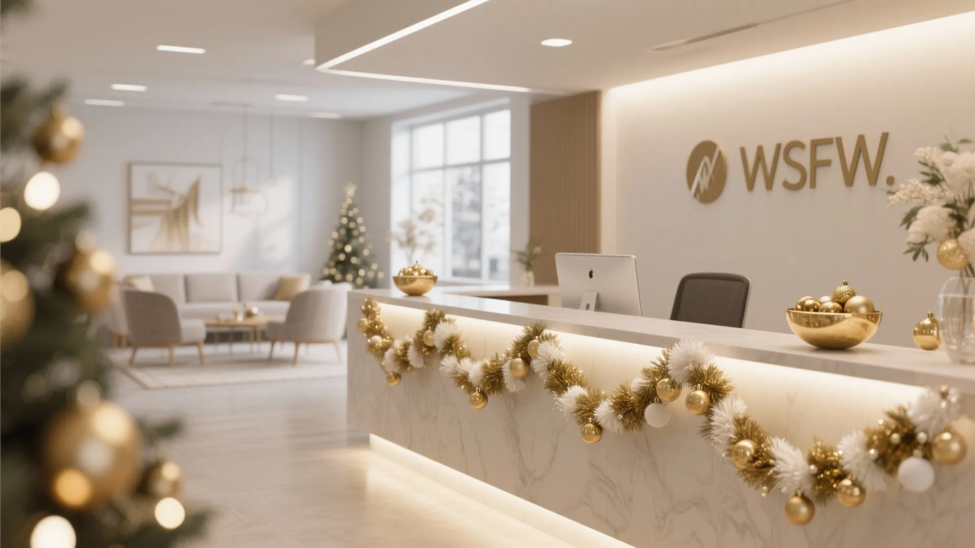 5. Subtle Reception Area Makeover