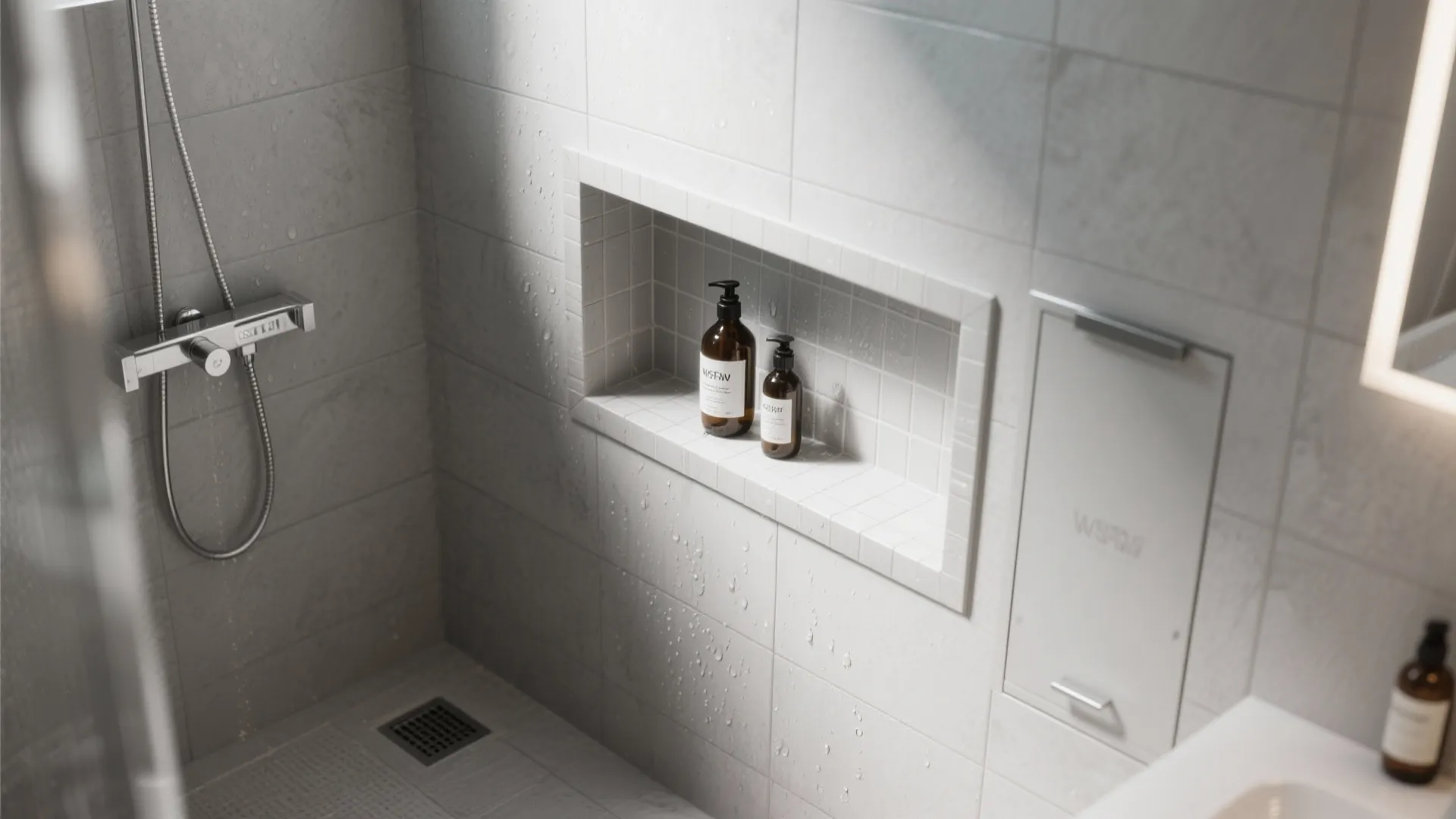 Recessed Niches and In-Wall Cabinets in Wet Areas