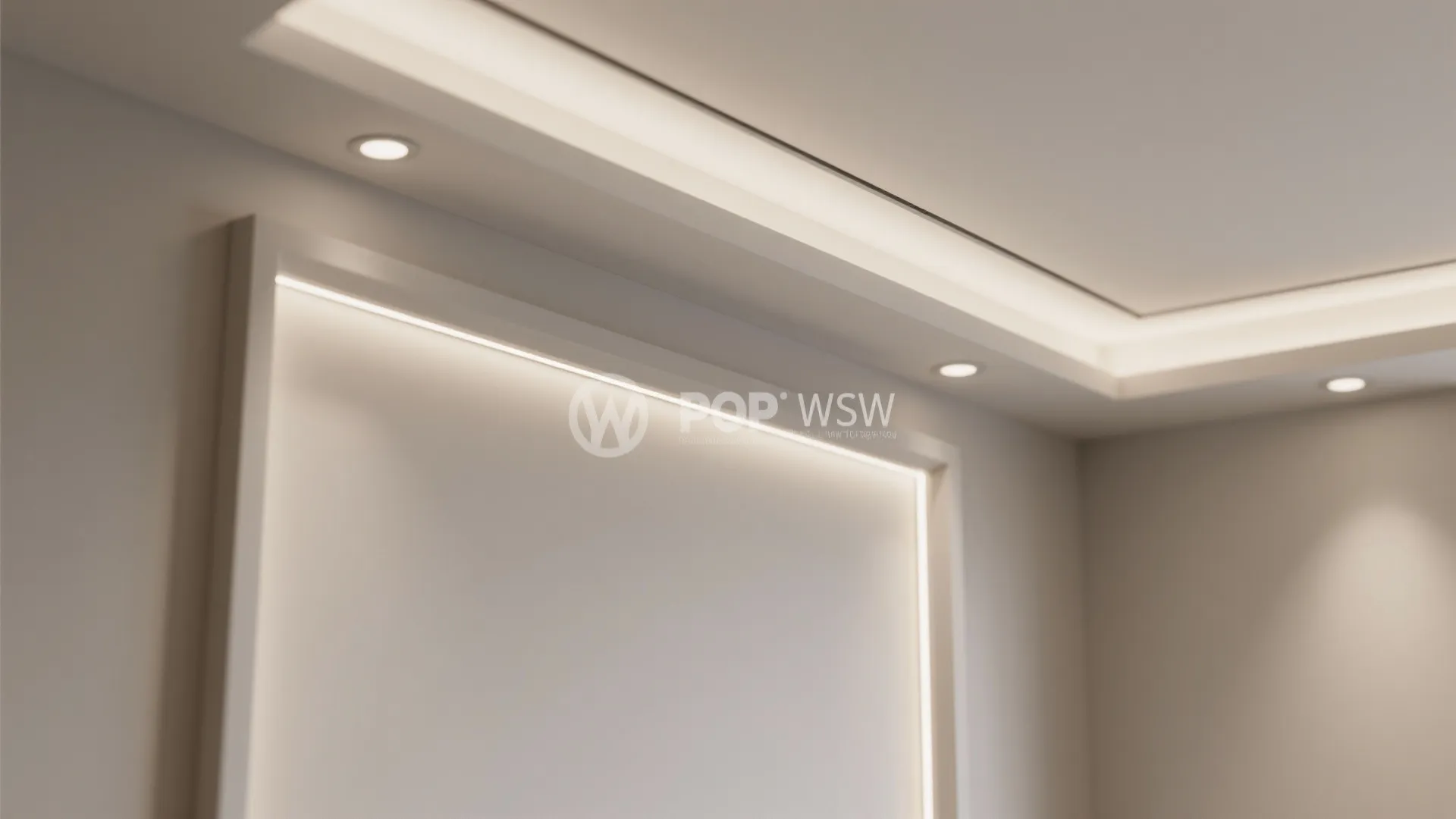 Minimal Recessed Border With a Clean Center Panel