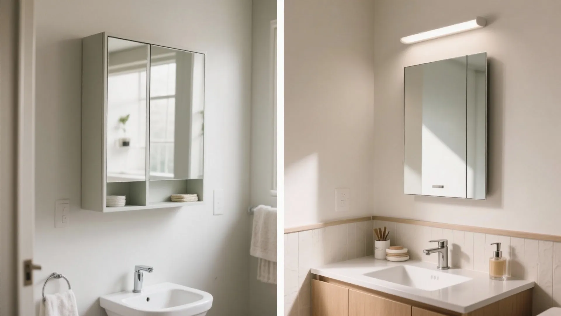 Recessed Storage: Mirror, But Make It Useful