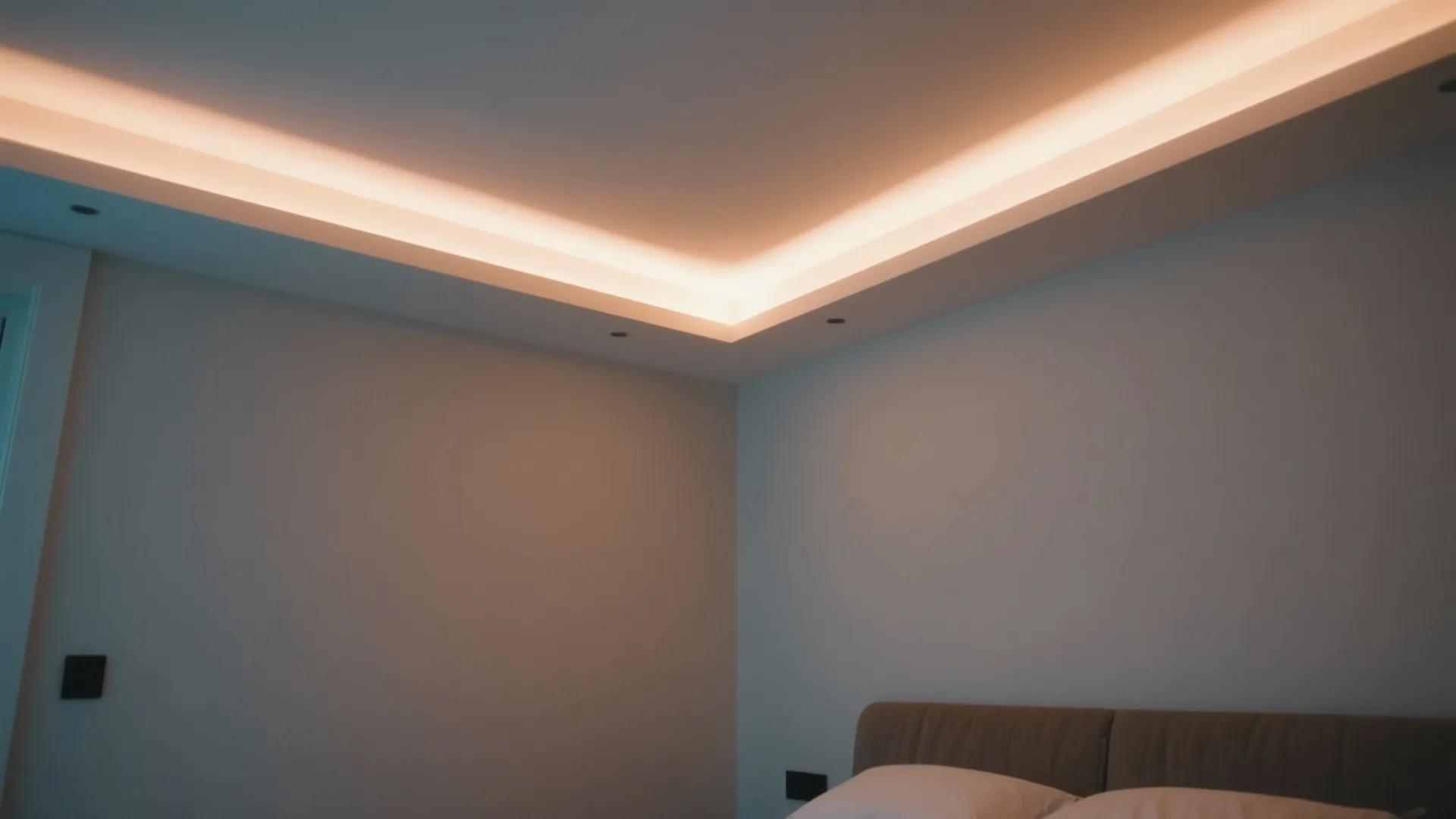 Recessed Lighting with Cove Detailing