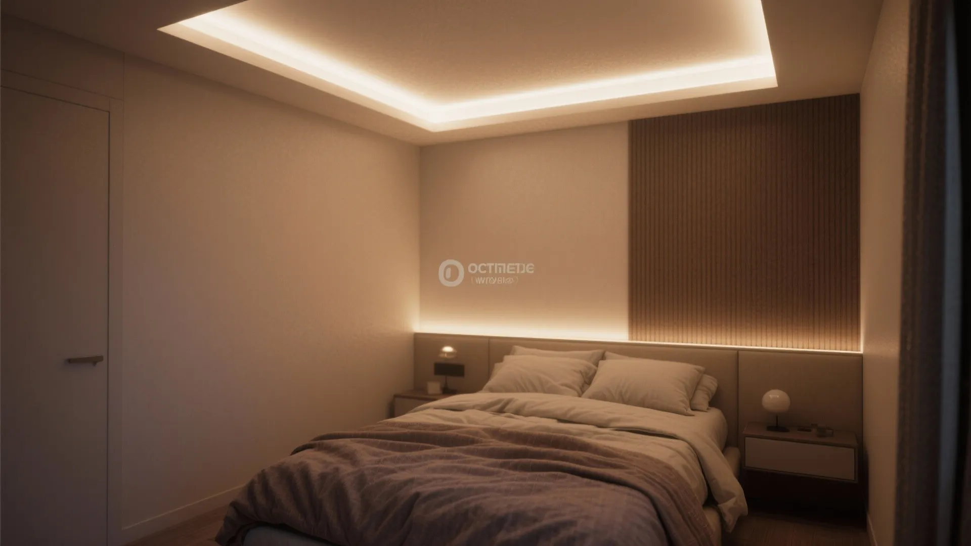 2. Recessed Cove with Warm White LEDs