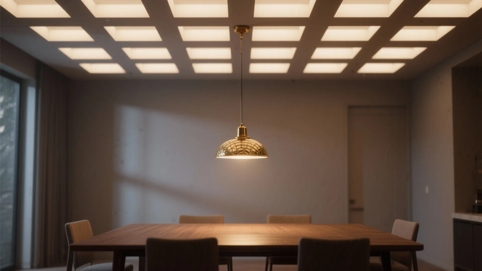 4. Recessed Lighting + a Dimmer for Layered Ambience