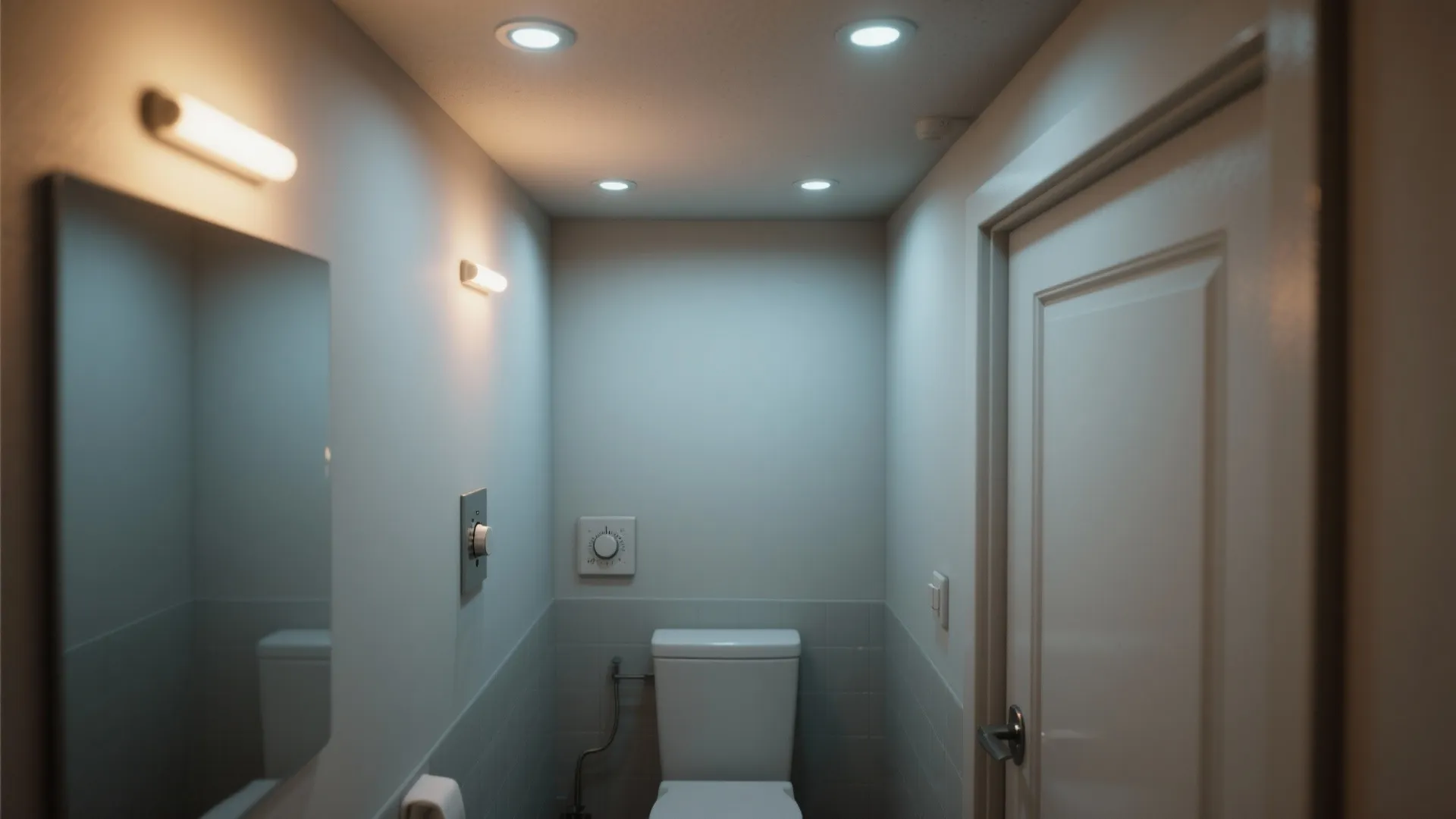 4. Recessed Lighting with Dimmer Controls