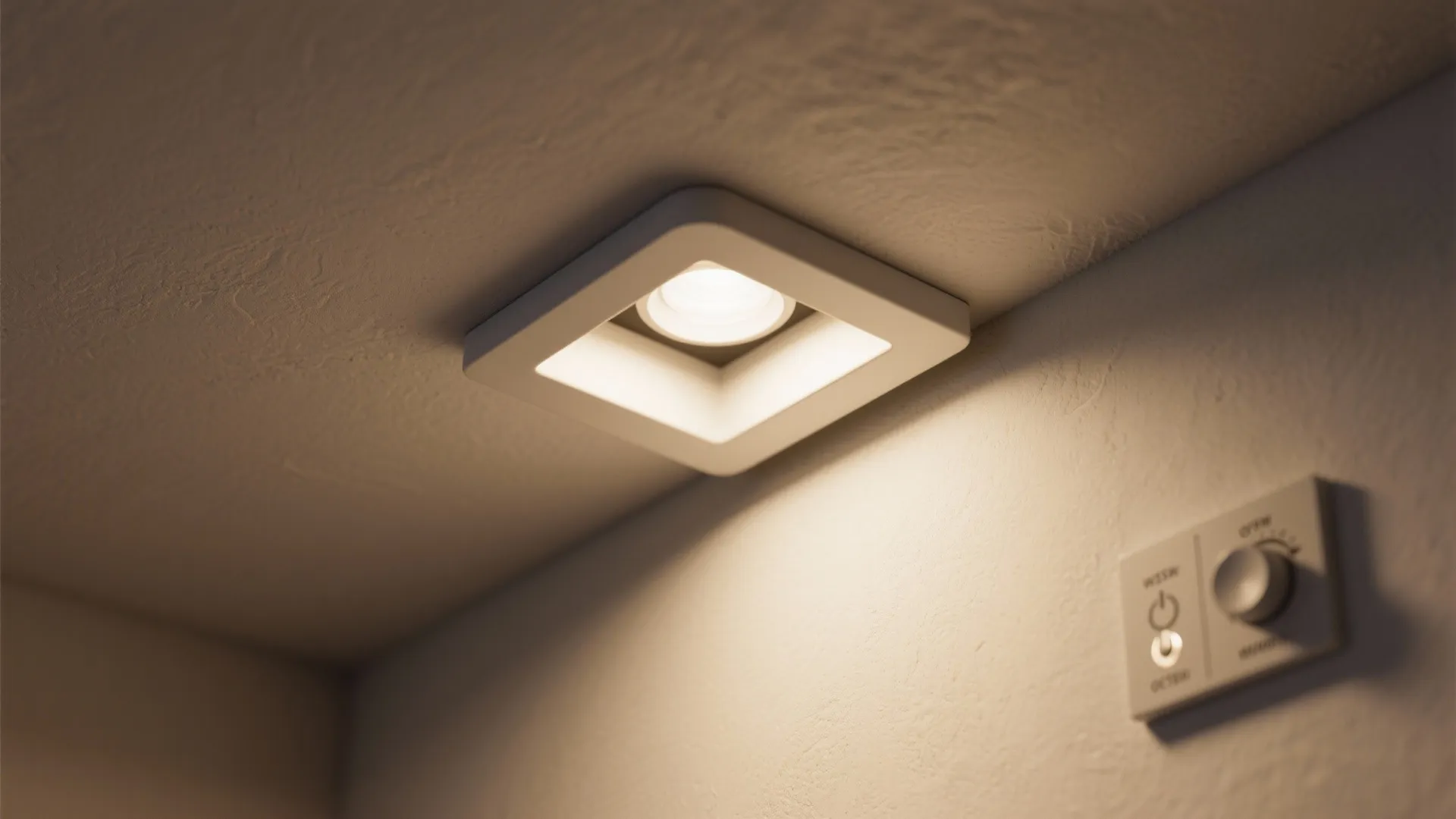 1. Recessed Lighting with Dimmer Zones