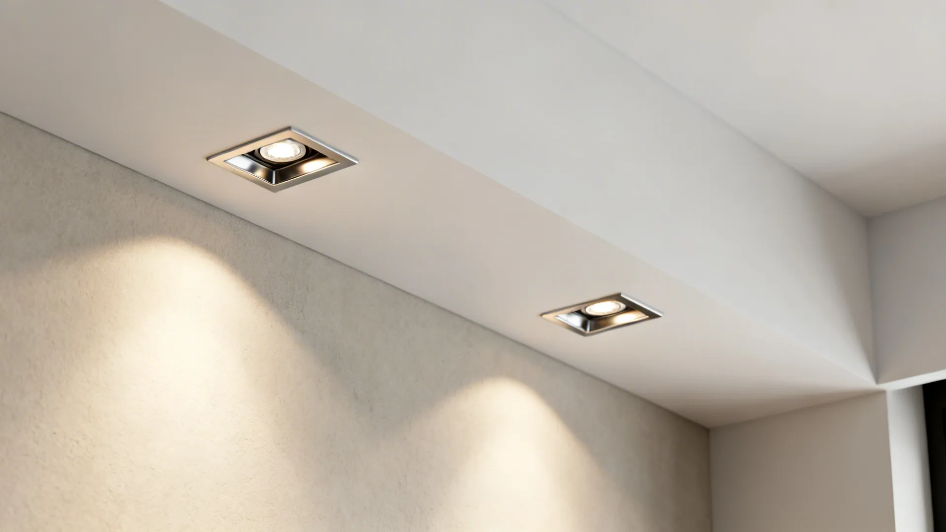 1. Recessed LED Downlights for Clean Minimalism
