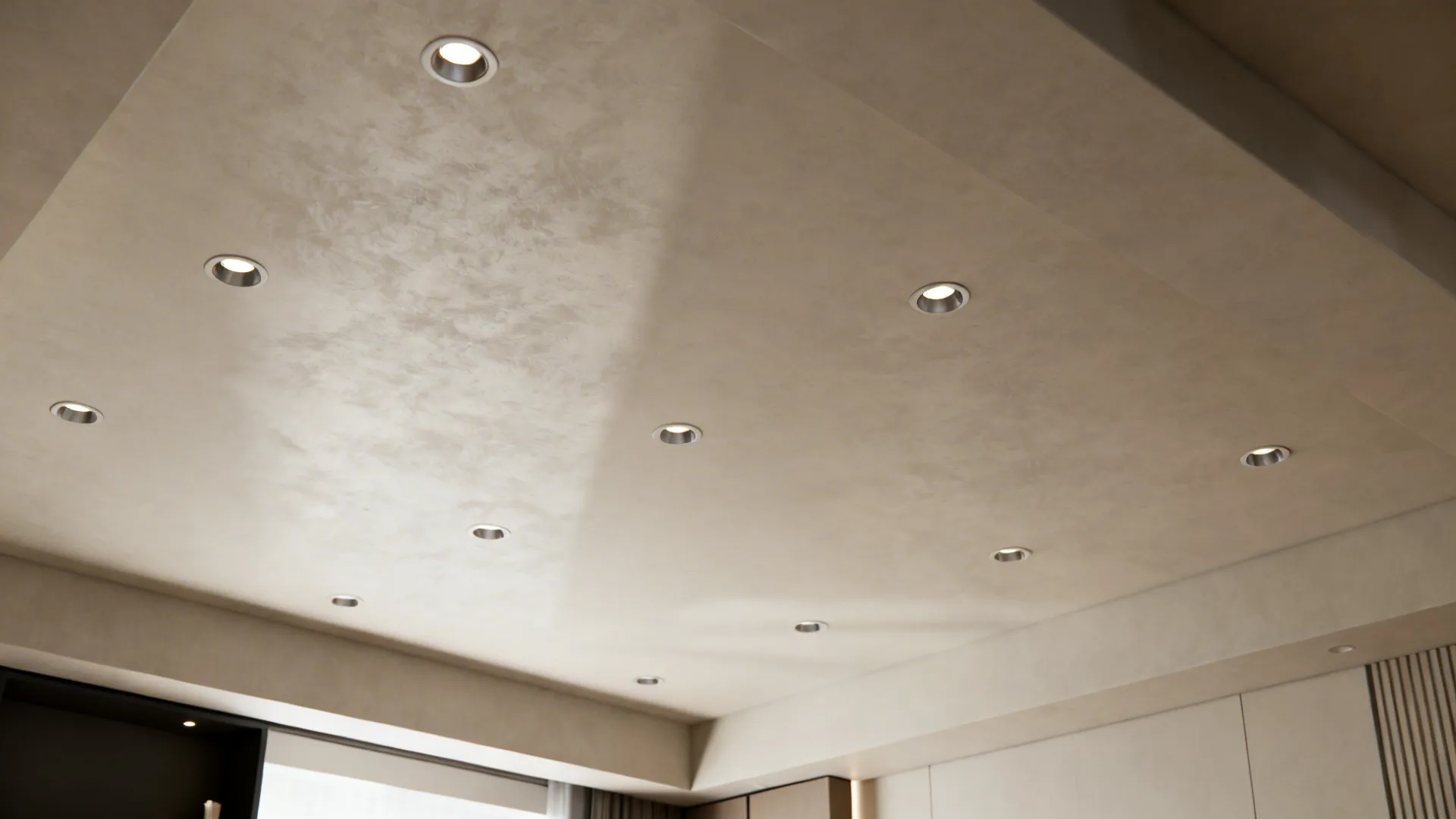 1. Recessed Downlights for a Clean Look