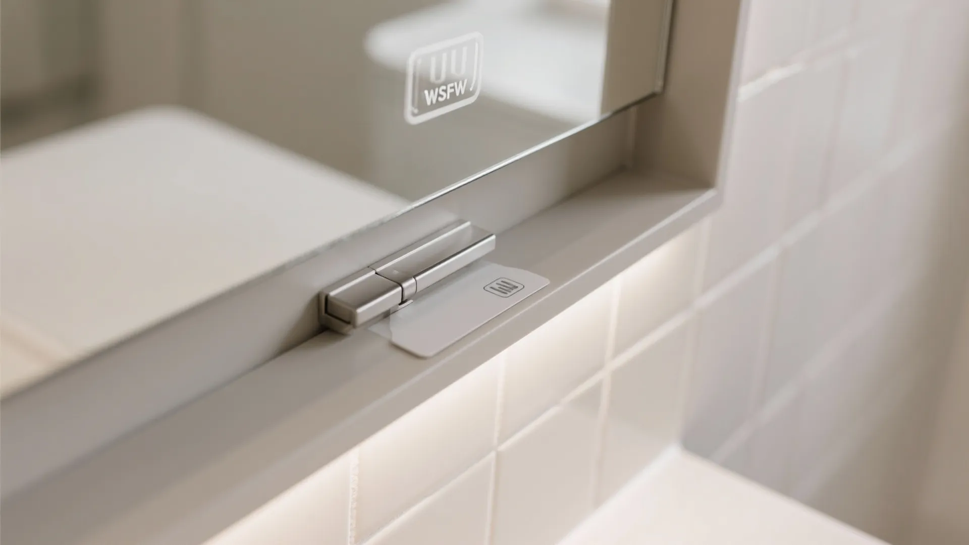 Mirror Cabinet with Recessed Storage