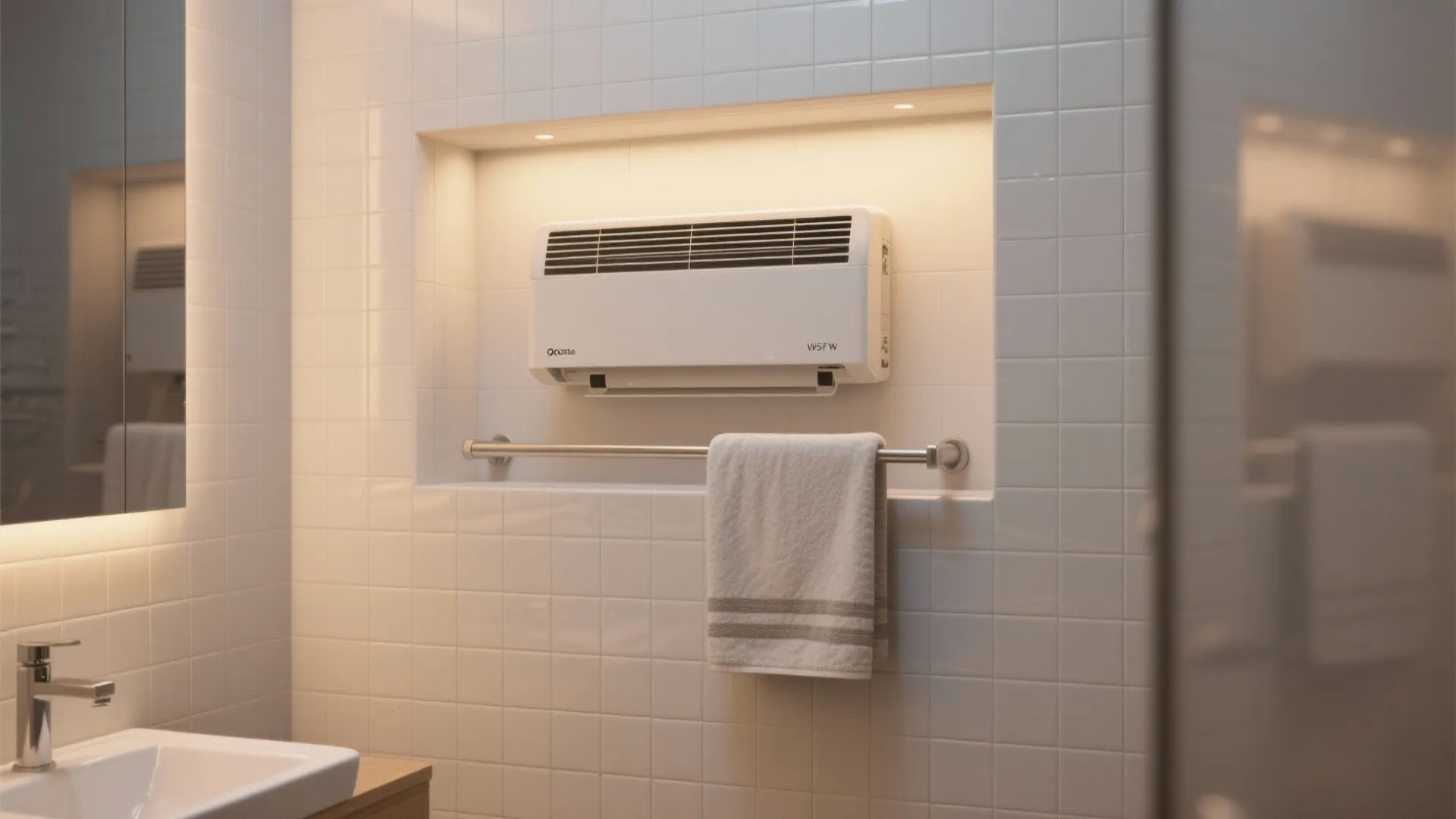 4. Recessed heater niche