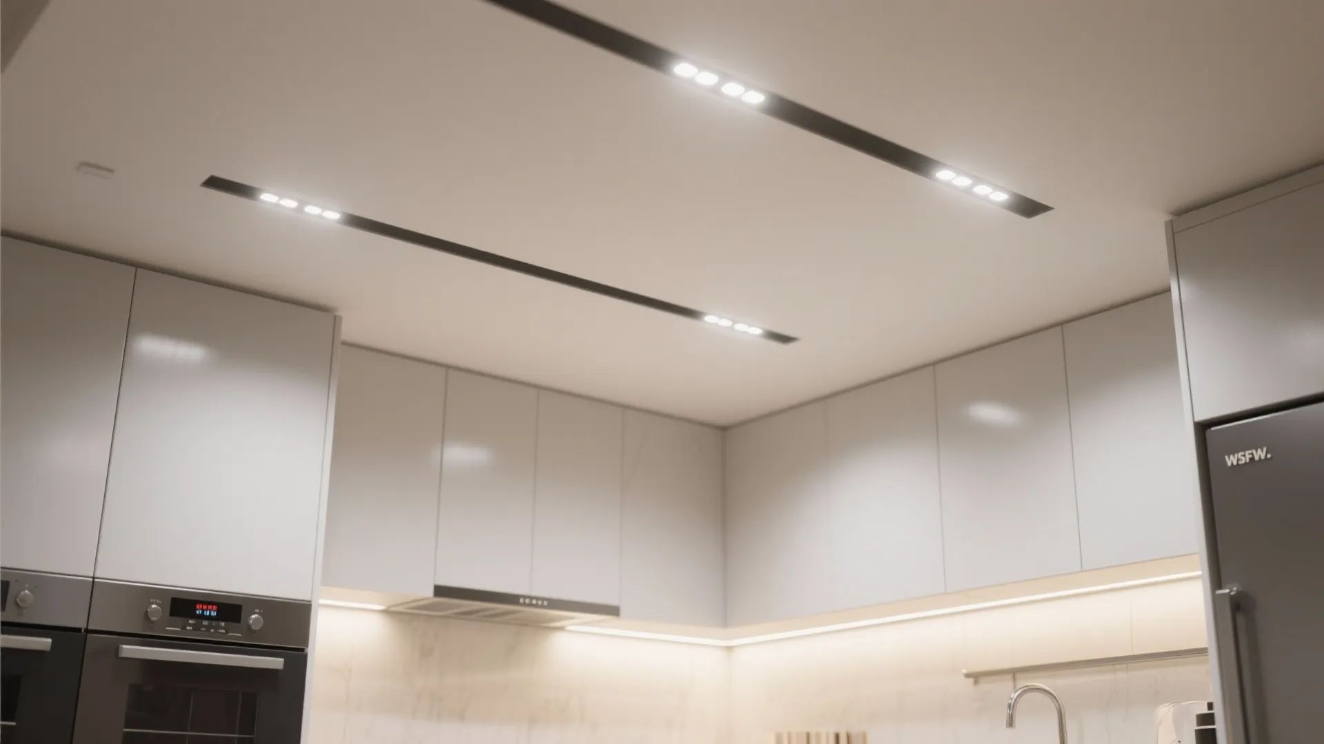 3. Recessed Lights for Clean Ceilings
