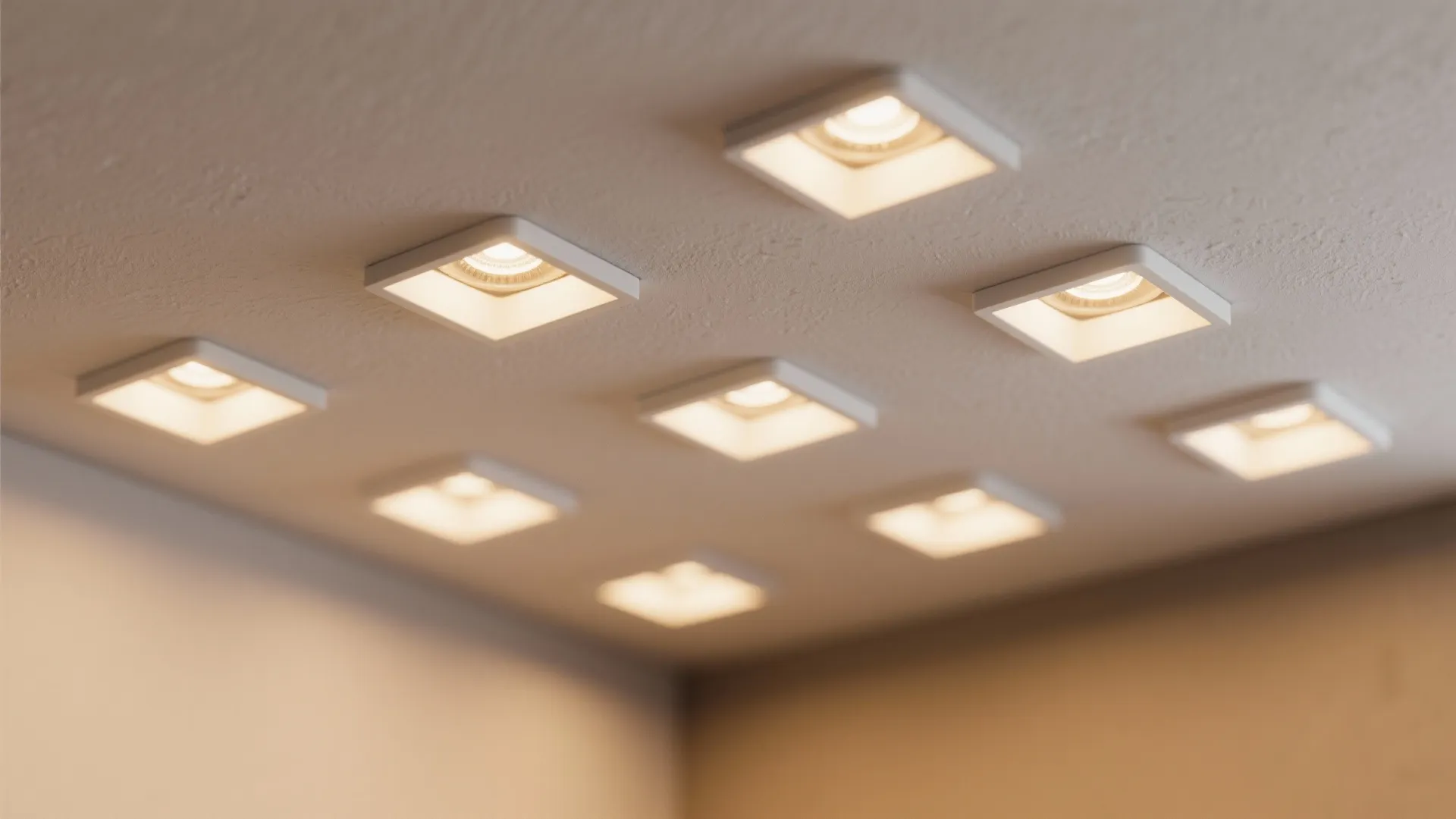 1. Recessed LED Downlights for a Clean Look