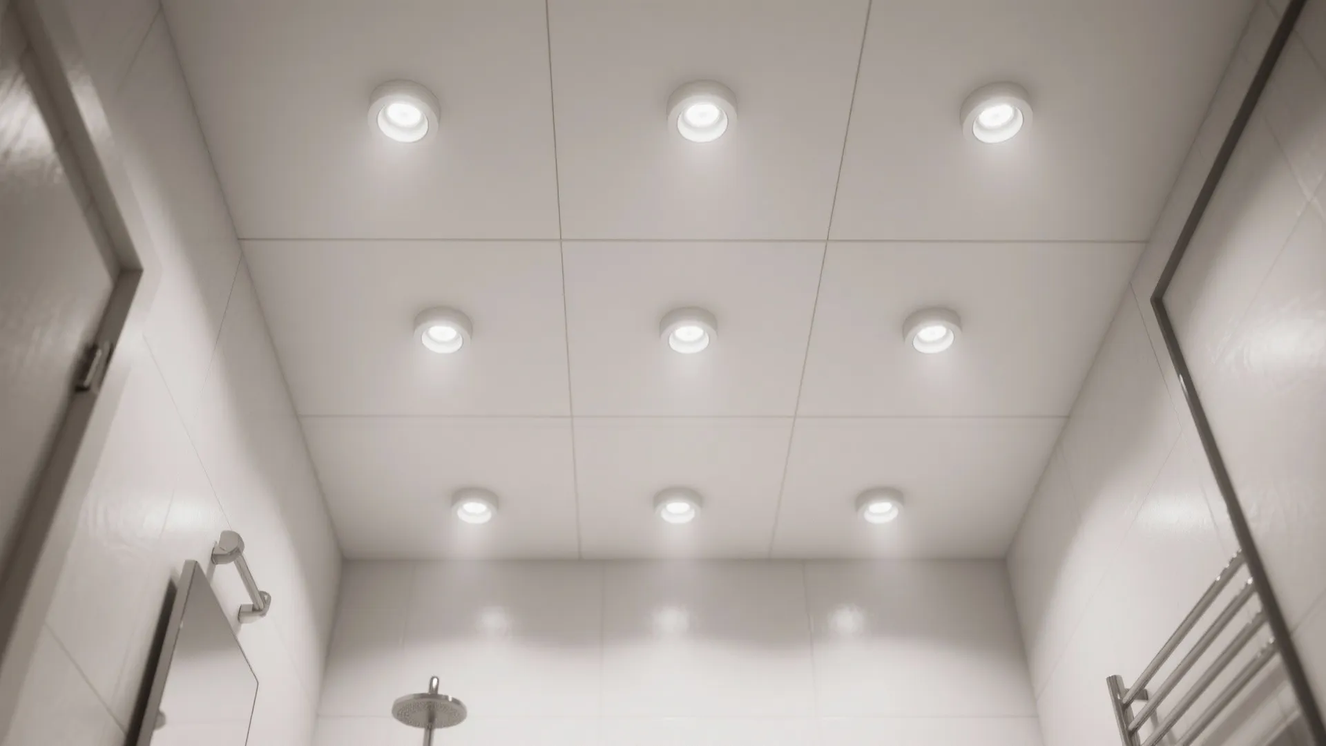 1. Recessed LED Downlights