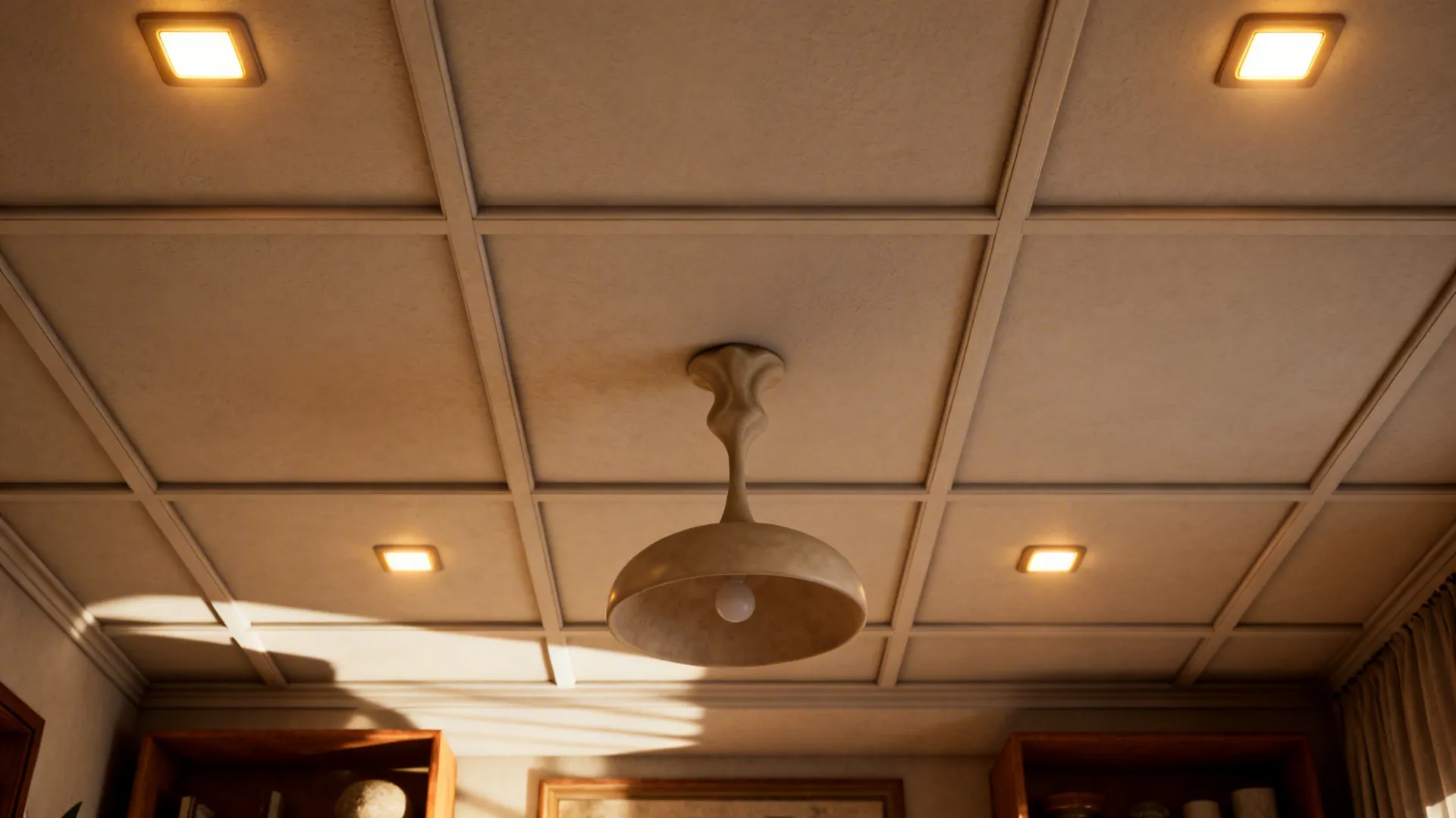 4. Recessed LEDs with Warm Color Temperature