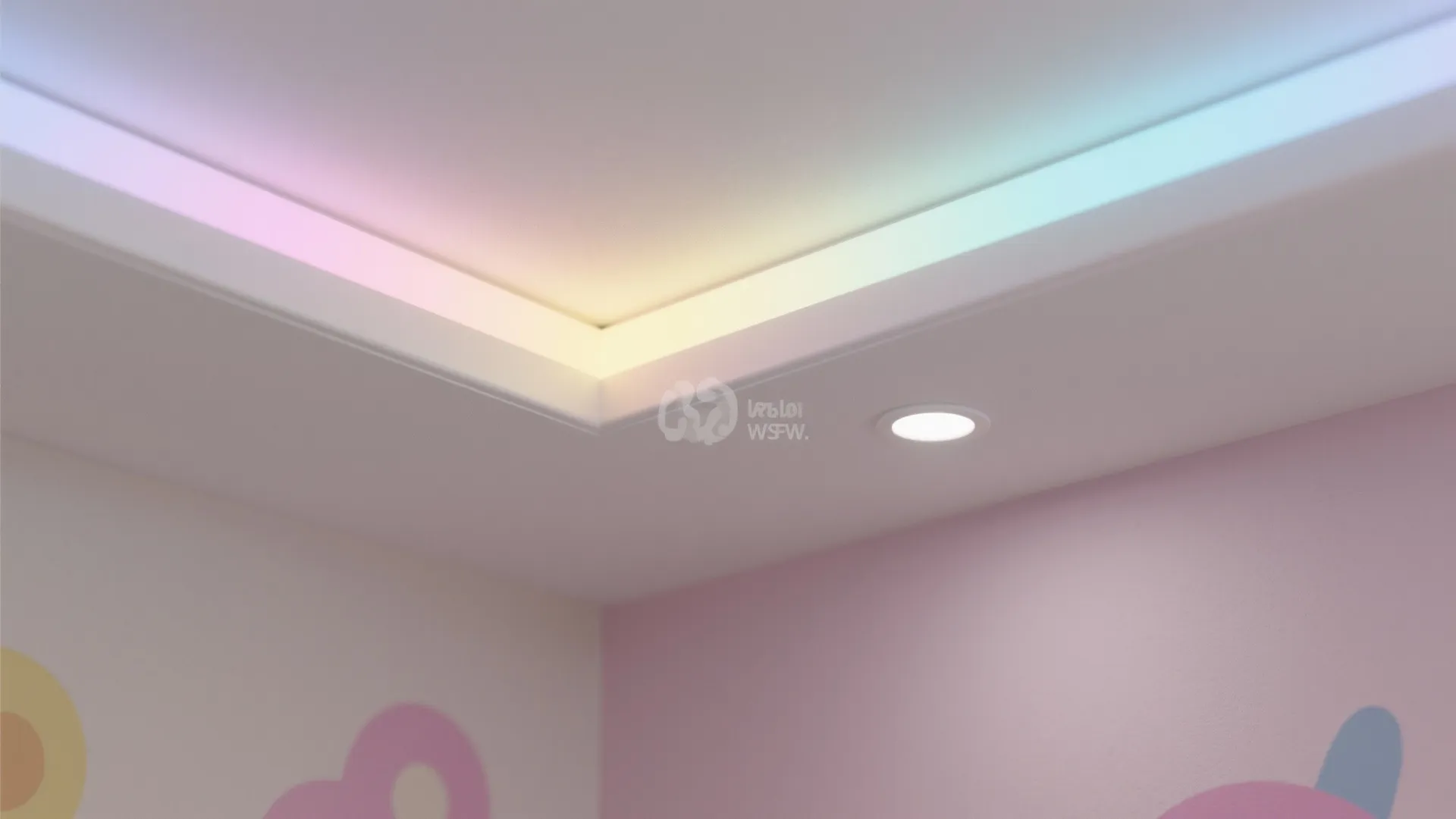 1. Recessed LED with Color-Change Trim