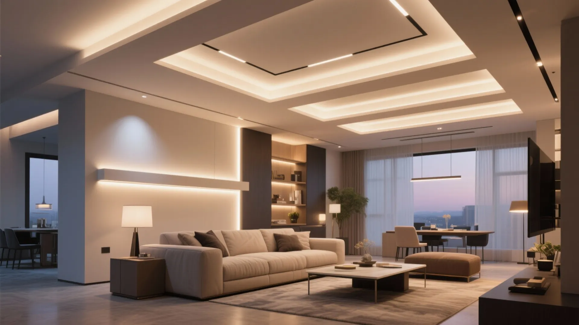 Recessed Lighting Layers