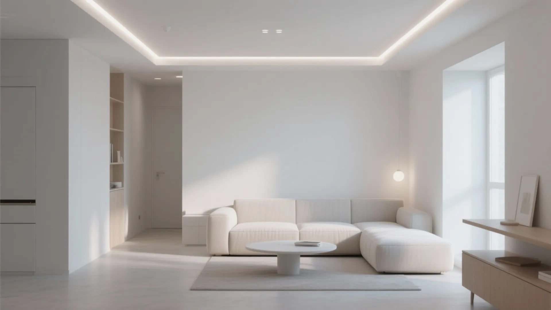 2. Recessed Lighting to Increase Openness