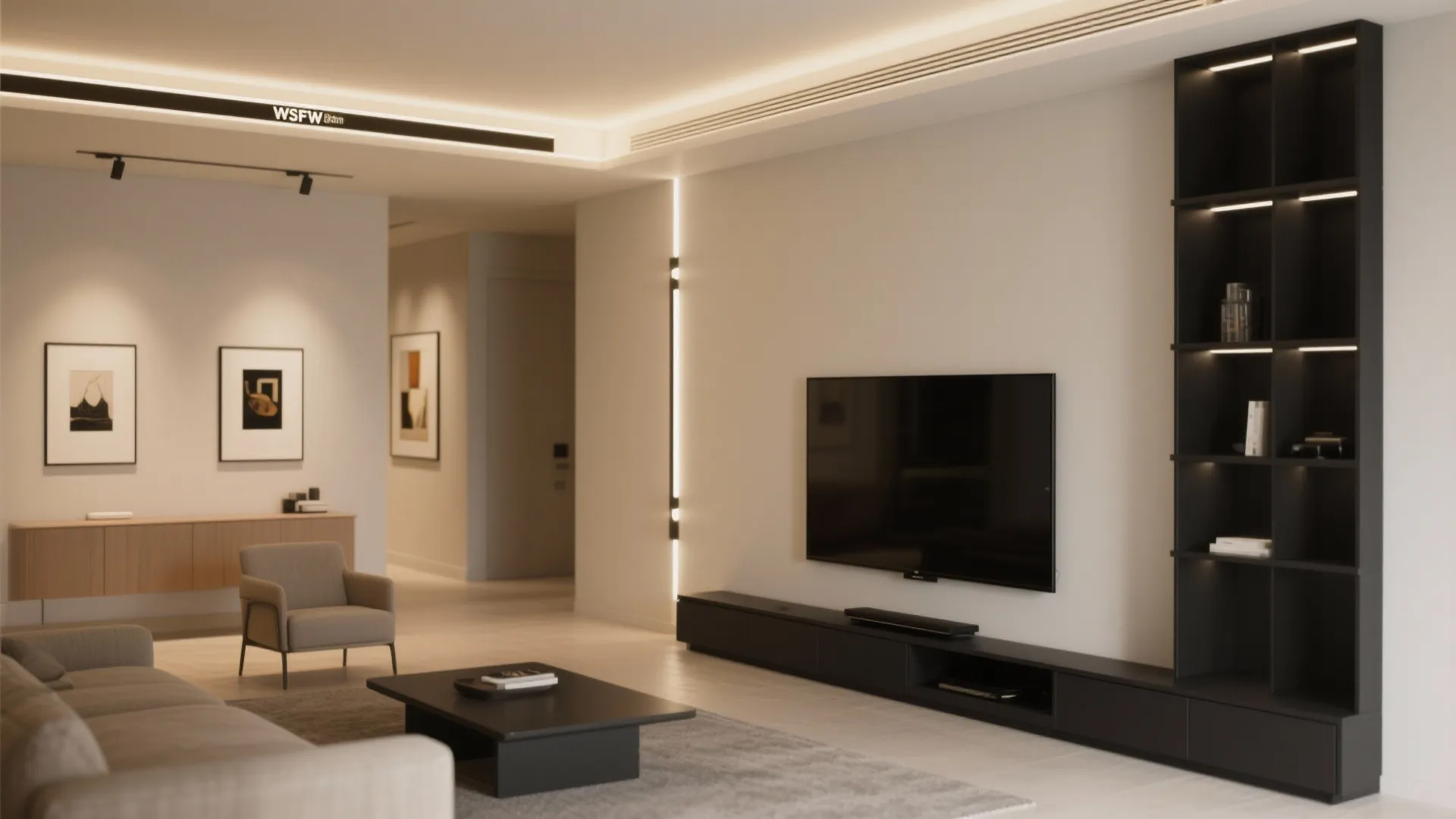 Recessed Linear Lighting Tracks