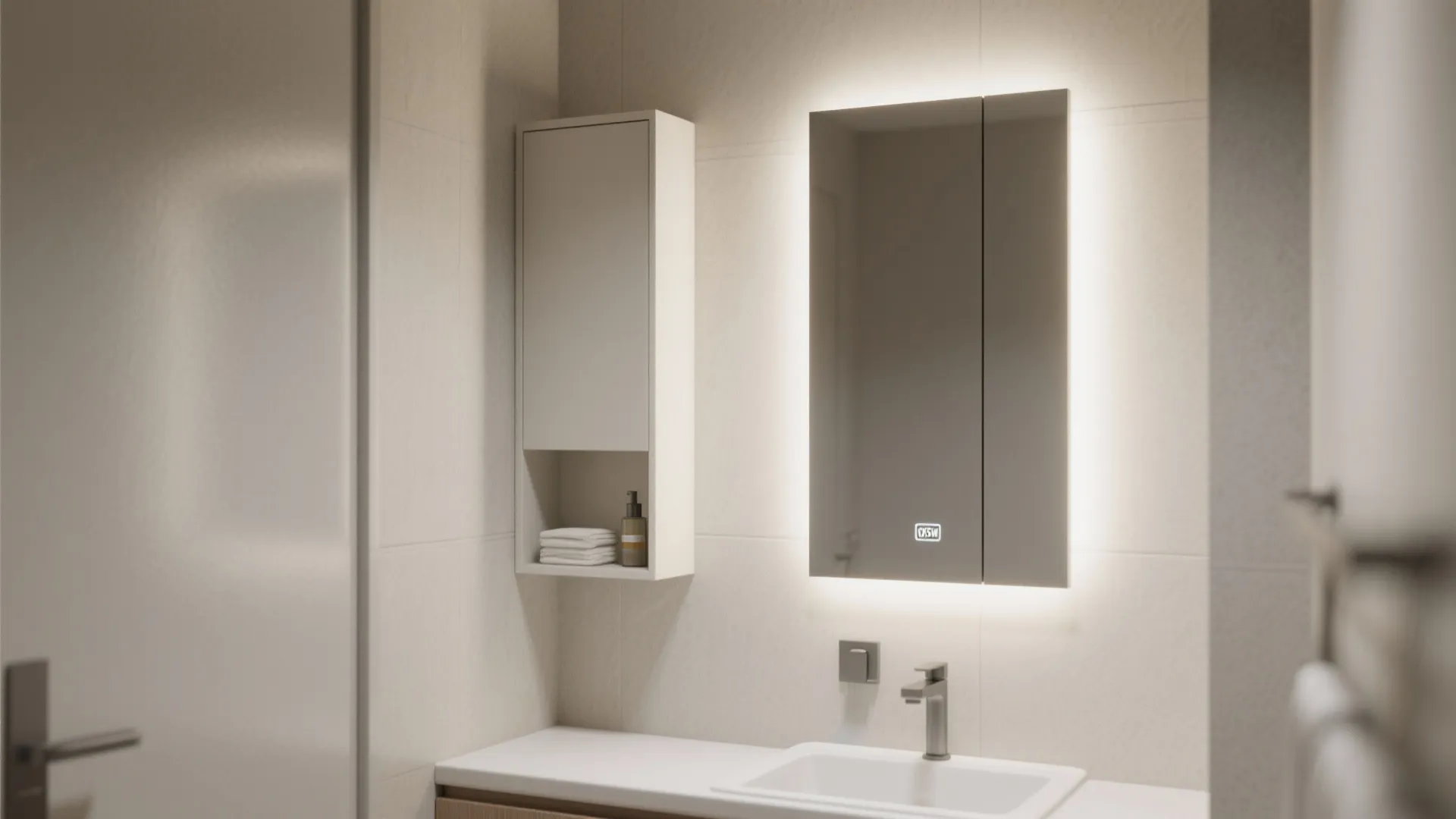 6. Recessed Medicine Cabinet