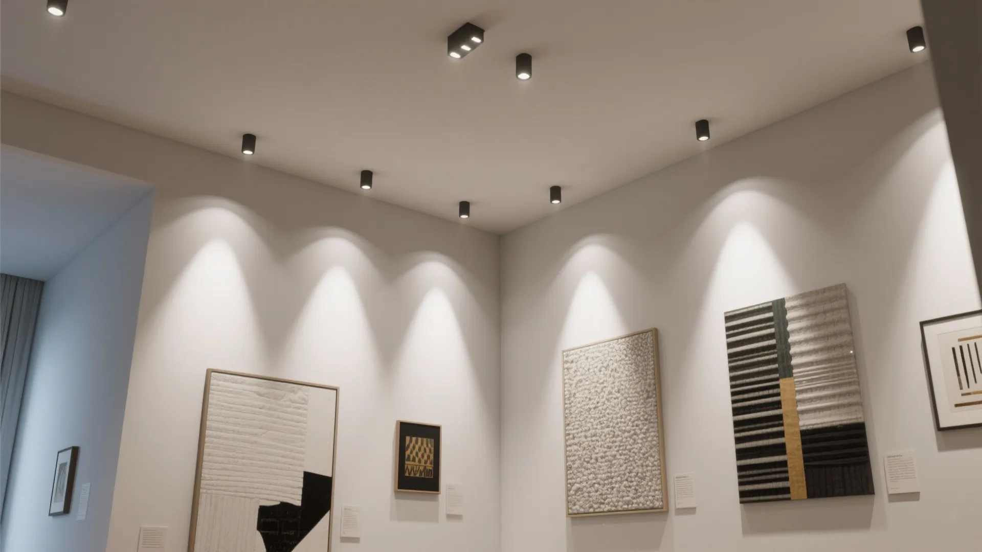 5. Recessed accent lights and mini spots