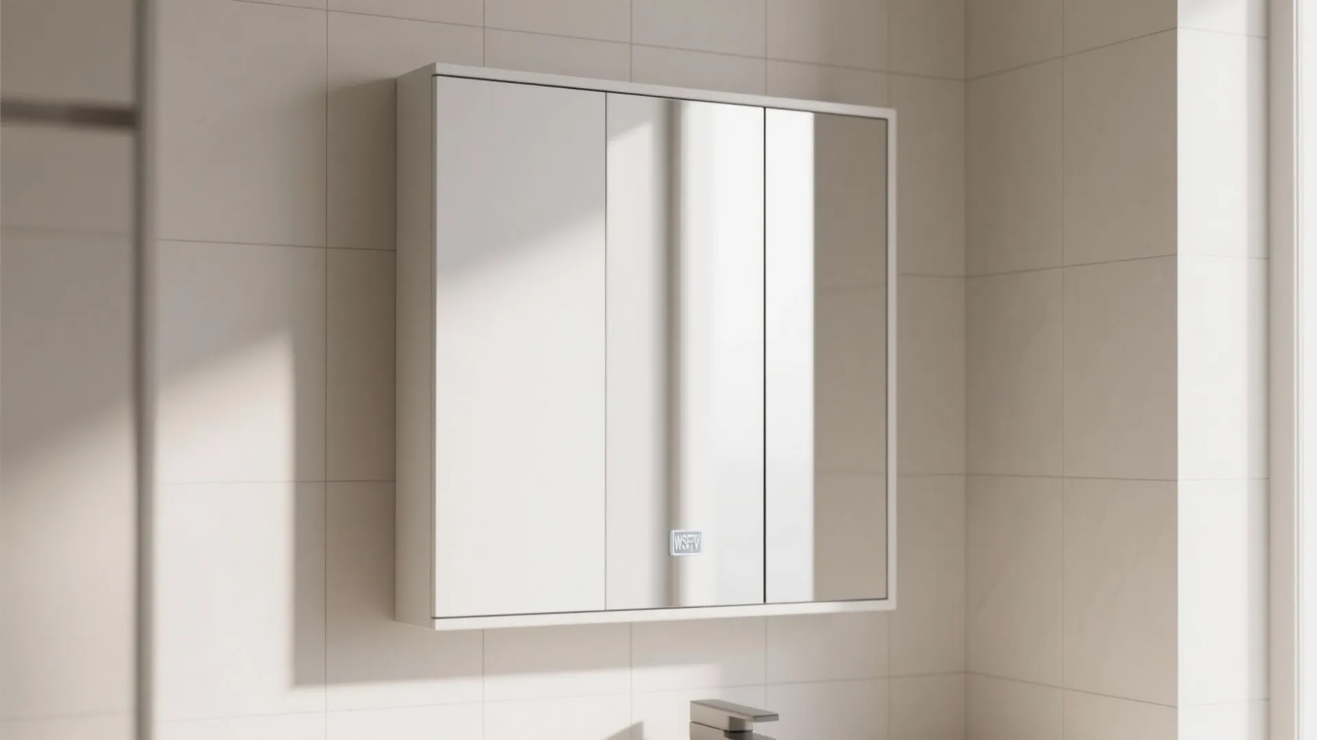 1. Recessed Mirror Cabinet