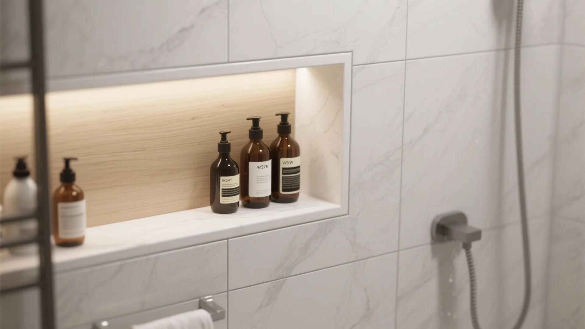 Recessed Storage and Vertical Thinking