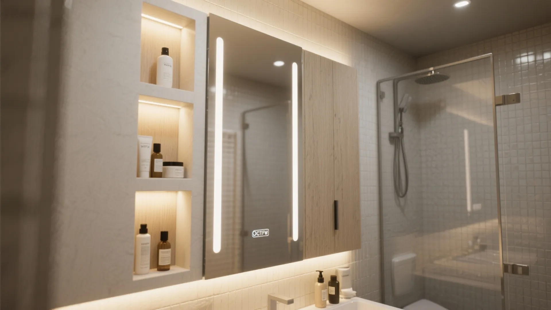 4. Stack storage vertically and recess where possible