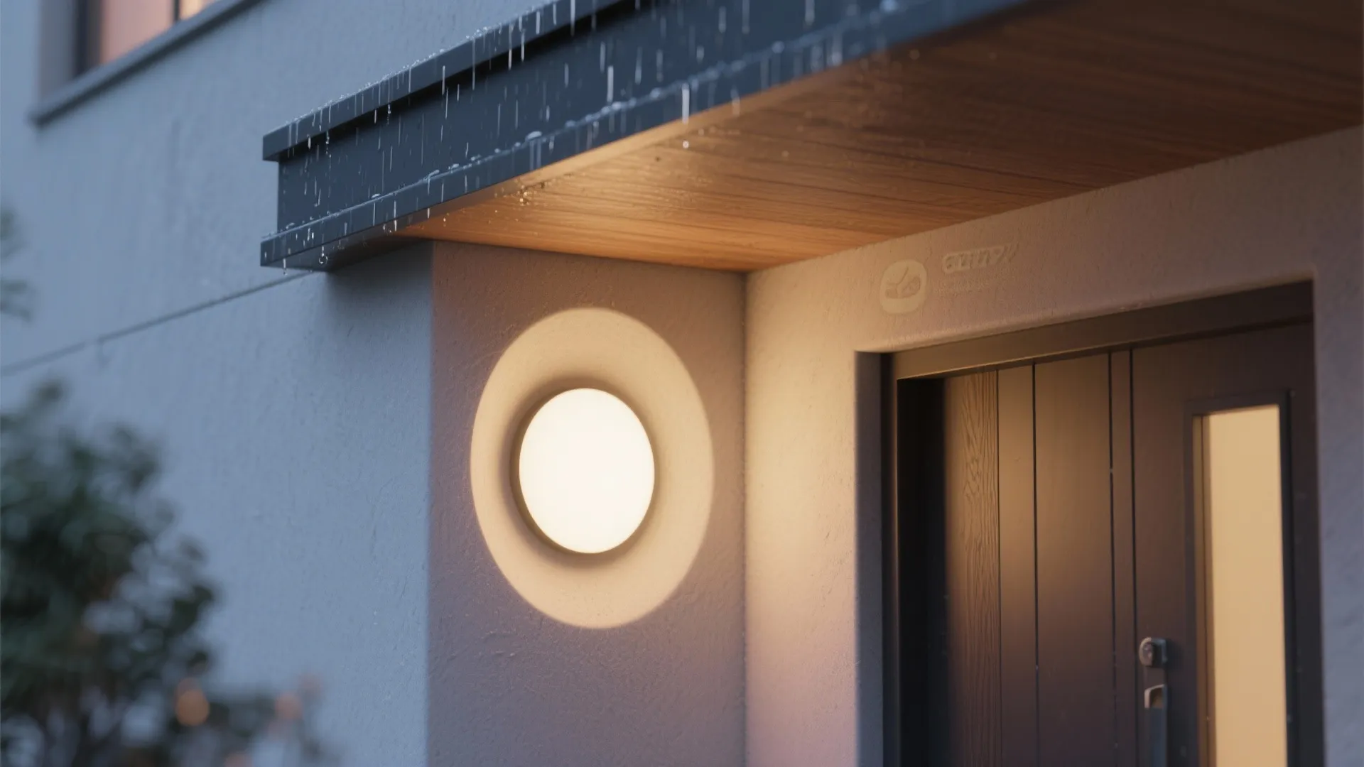 3. Recessed Round Wall Niches with Integrated Lights