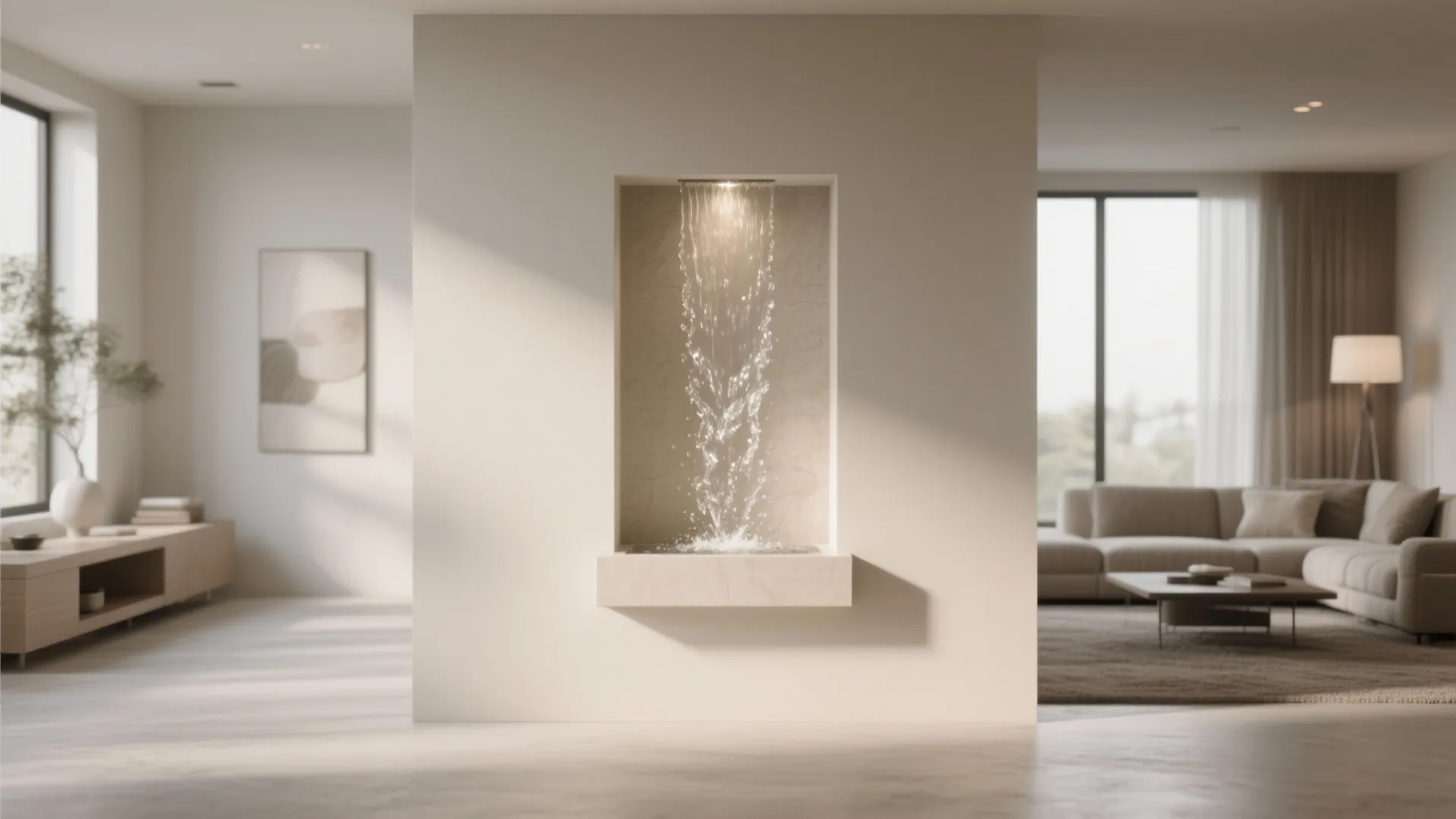 3. Recessed Wall Niche