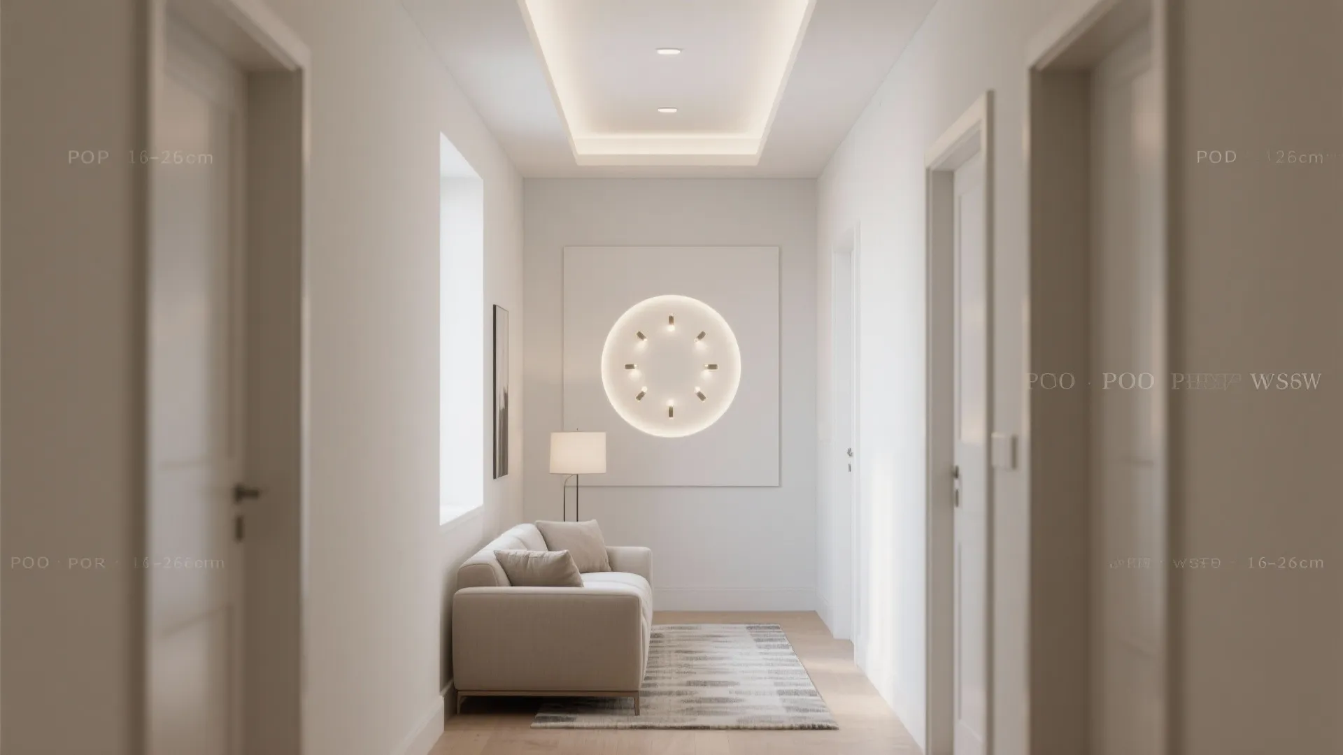 Recessed Panel with Center Feature