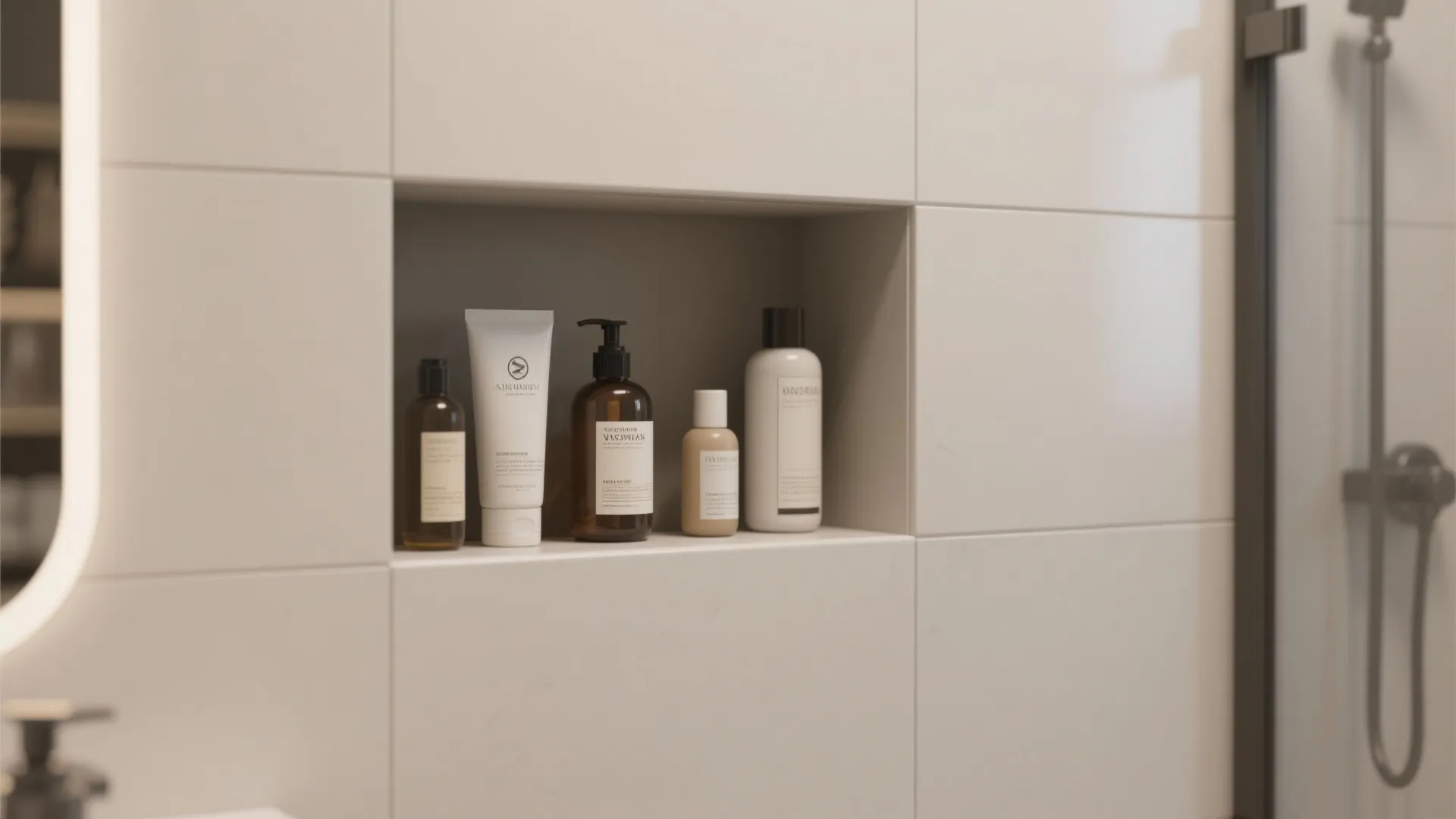 5. Install Recessed Shelving