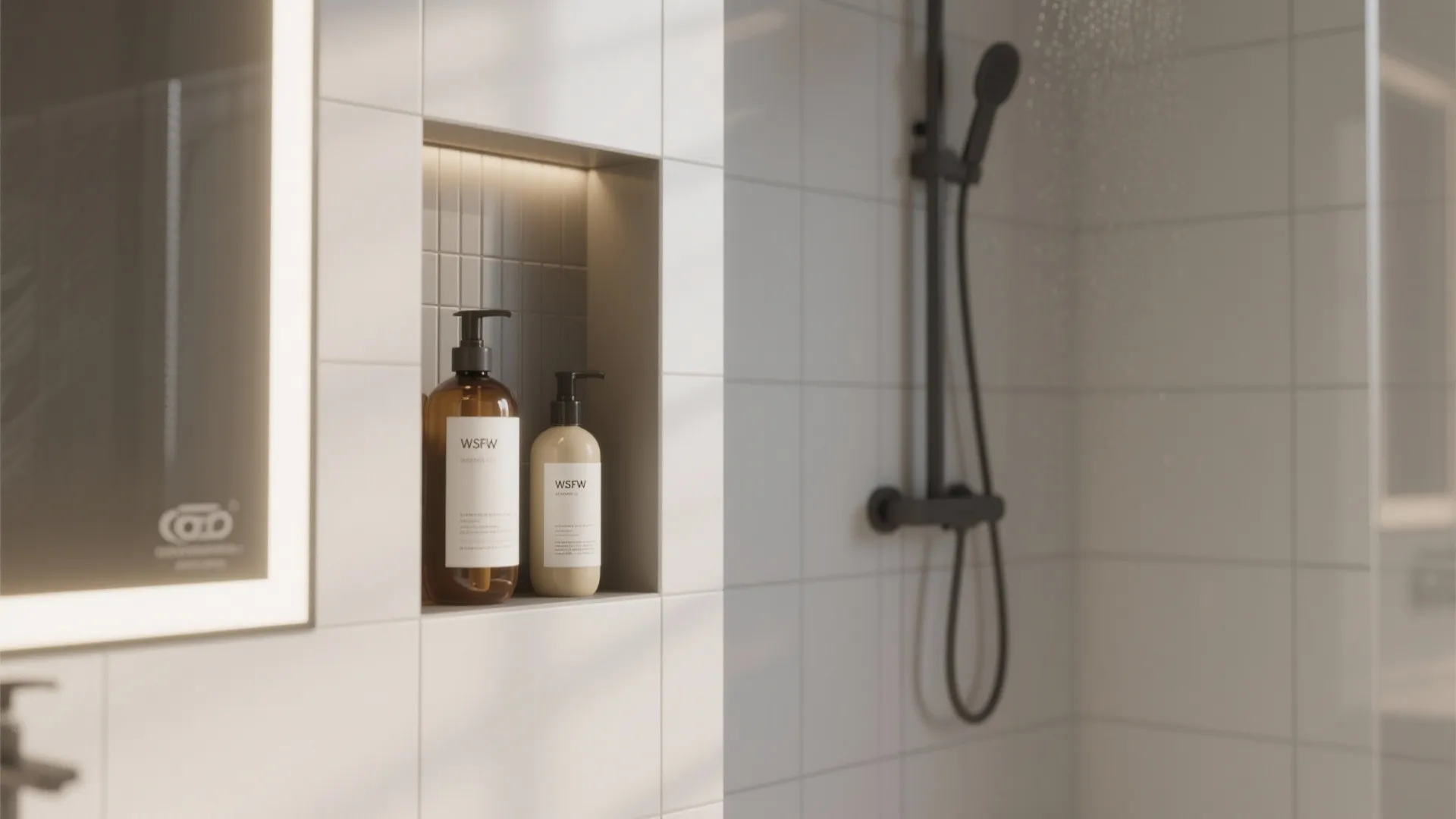 6. Add recessed shelving