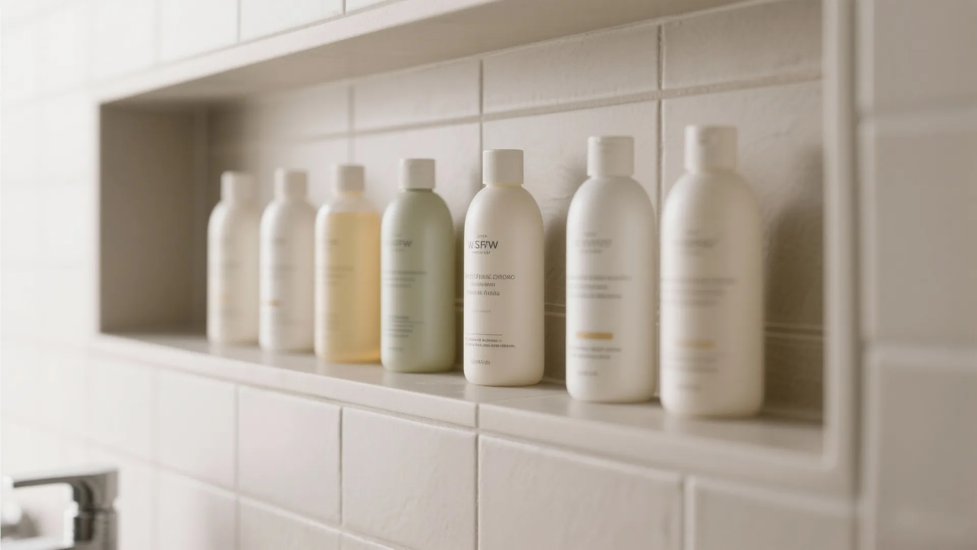 7. Recessed Shelving