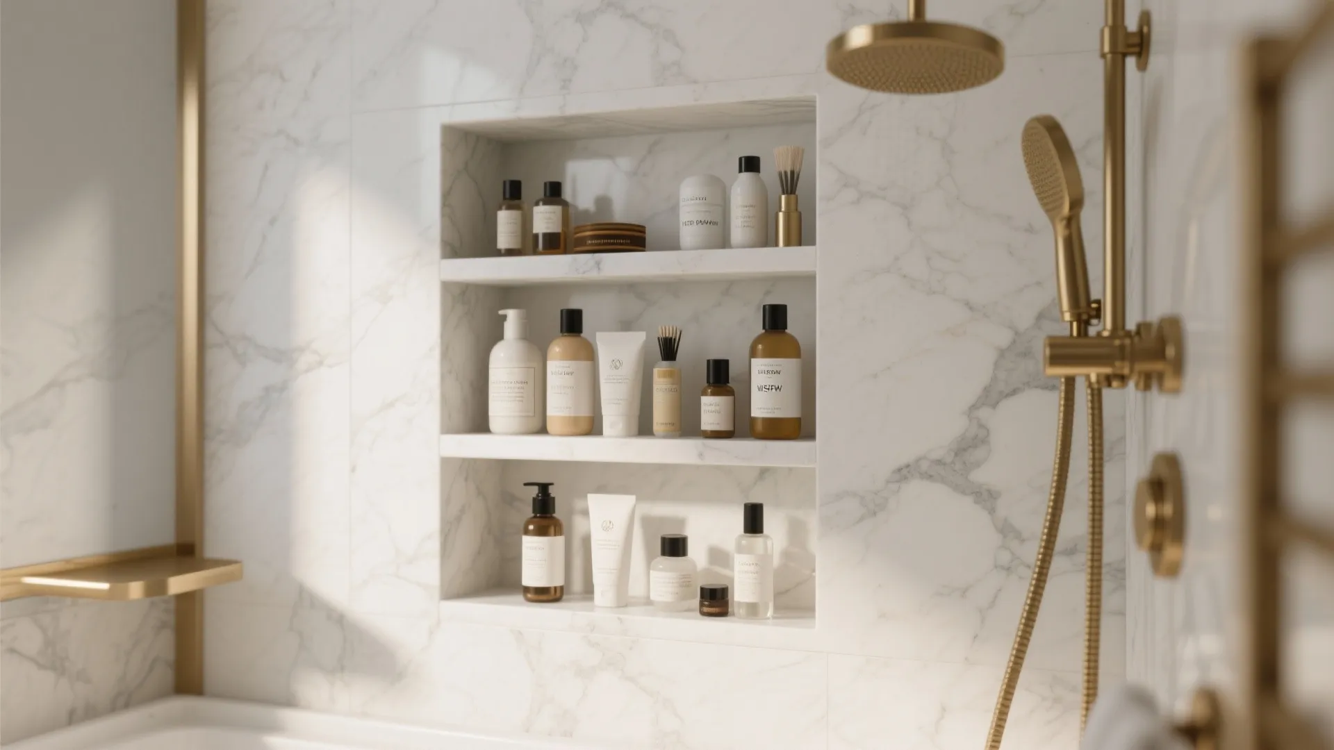 6. Add Recessed Shelving