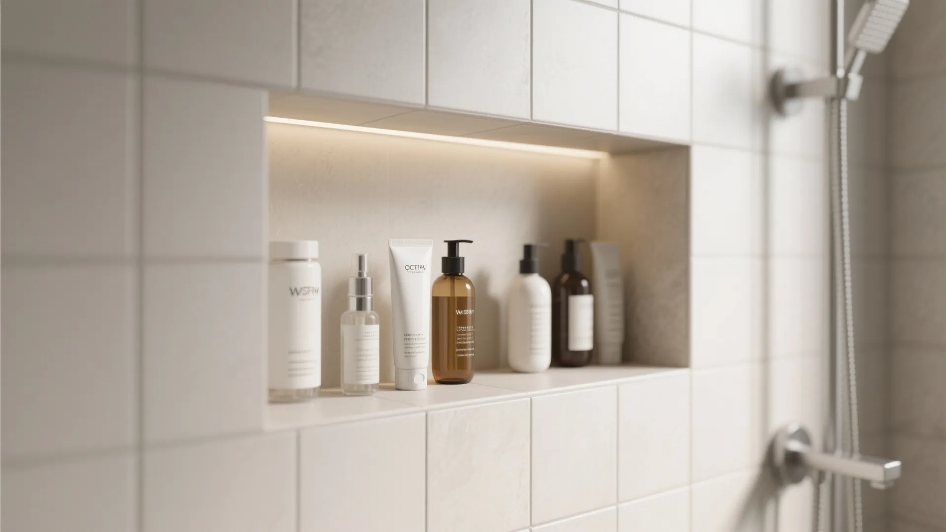 9. Built-In Niches & Recessed Shelving