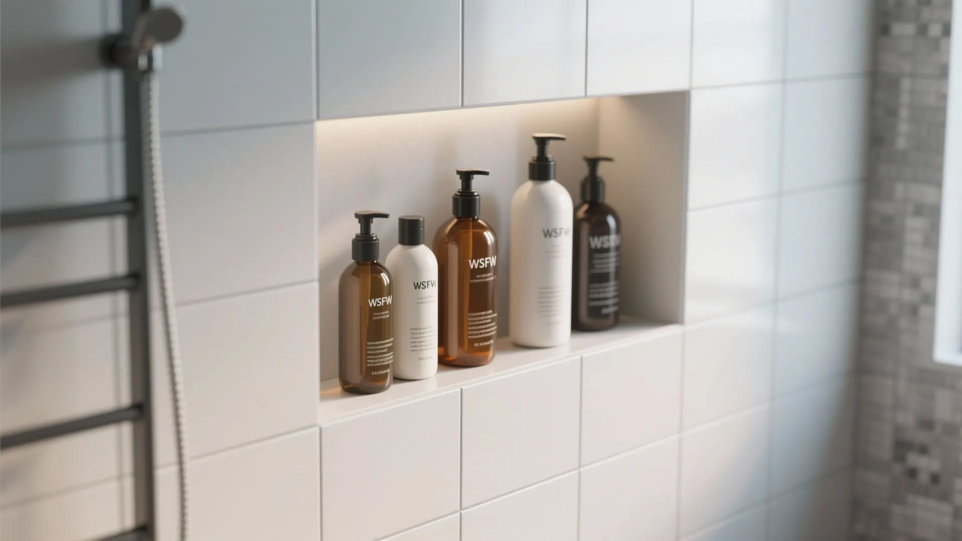 7. Recessed Storage Niches