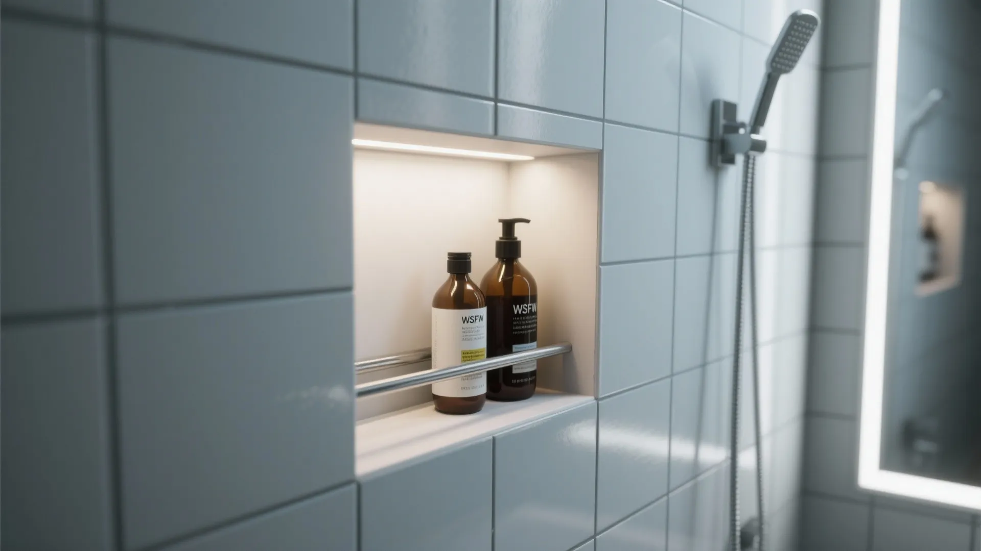 5. Recessed Storage Niches