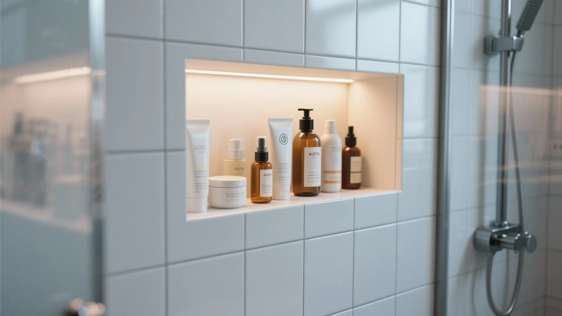 5. Recessed storage niches