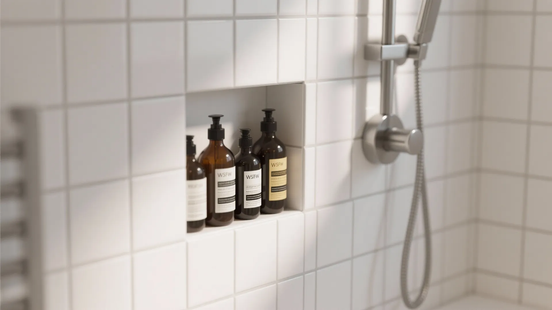 6. Recessed Storage Niches