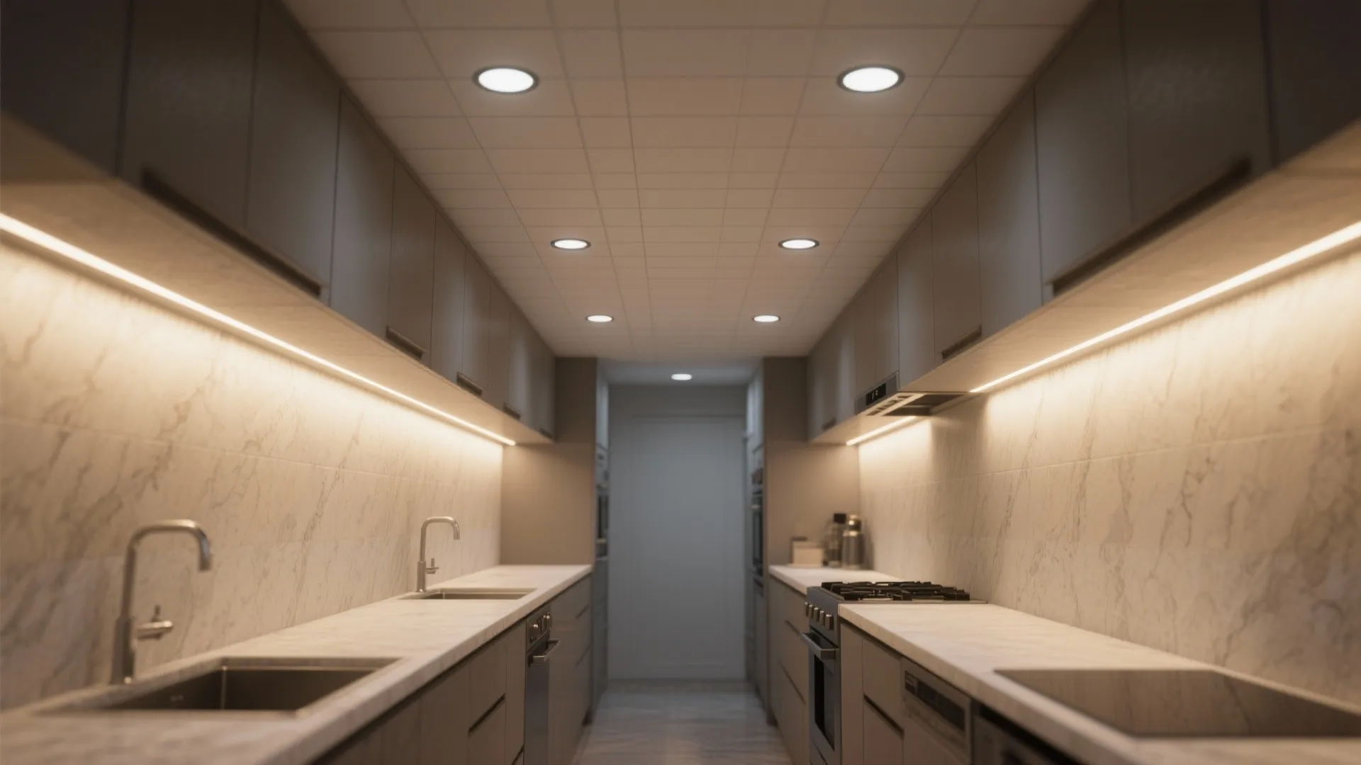Recessed Downlights with Thoughtful Spacing