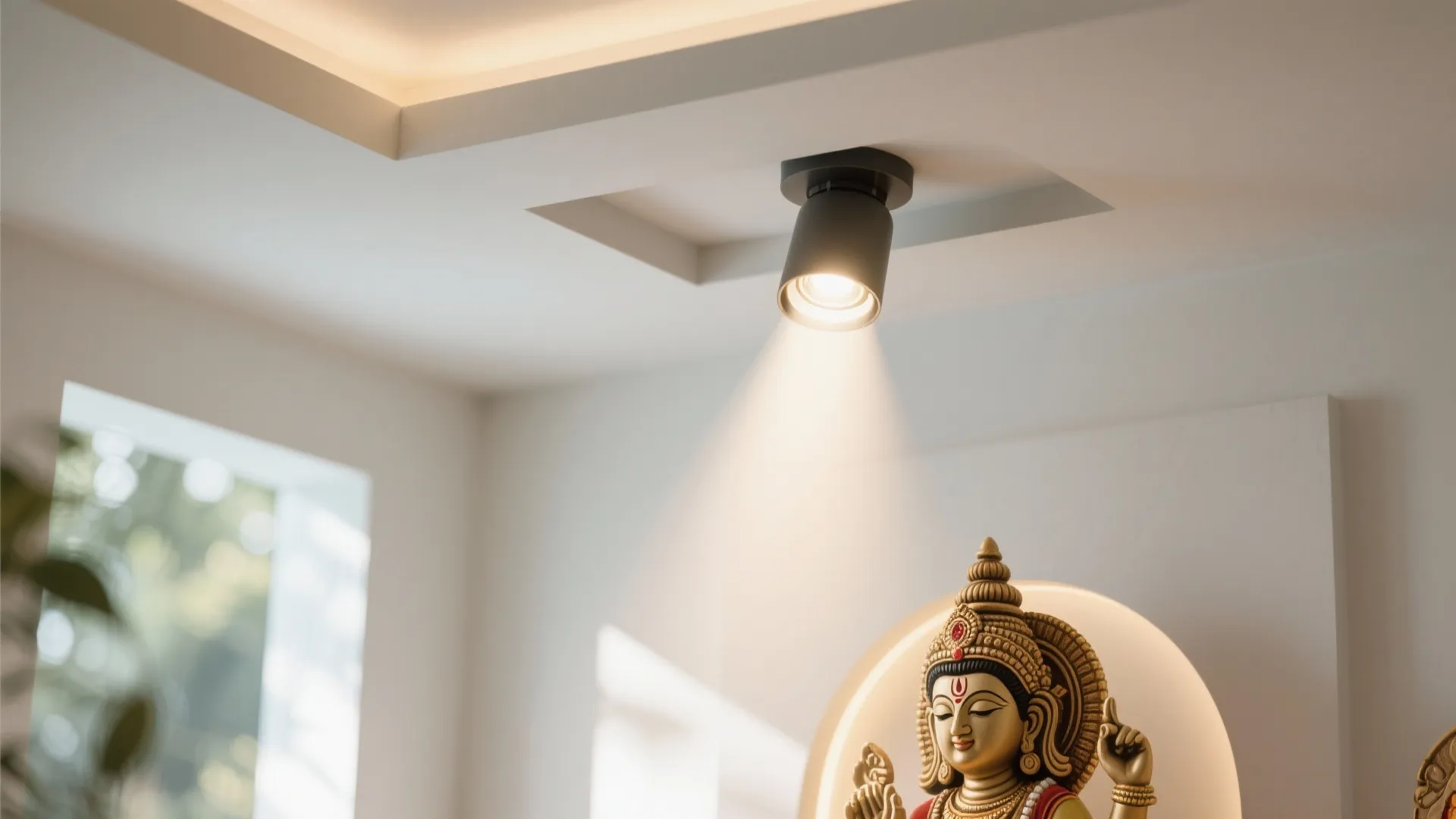 Recessed Spotlight for Focused Illumination