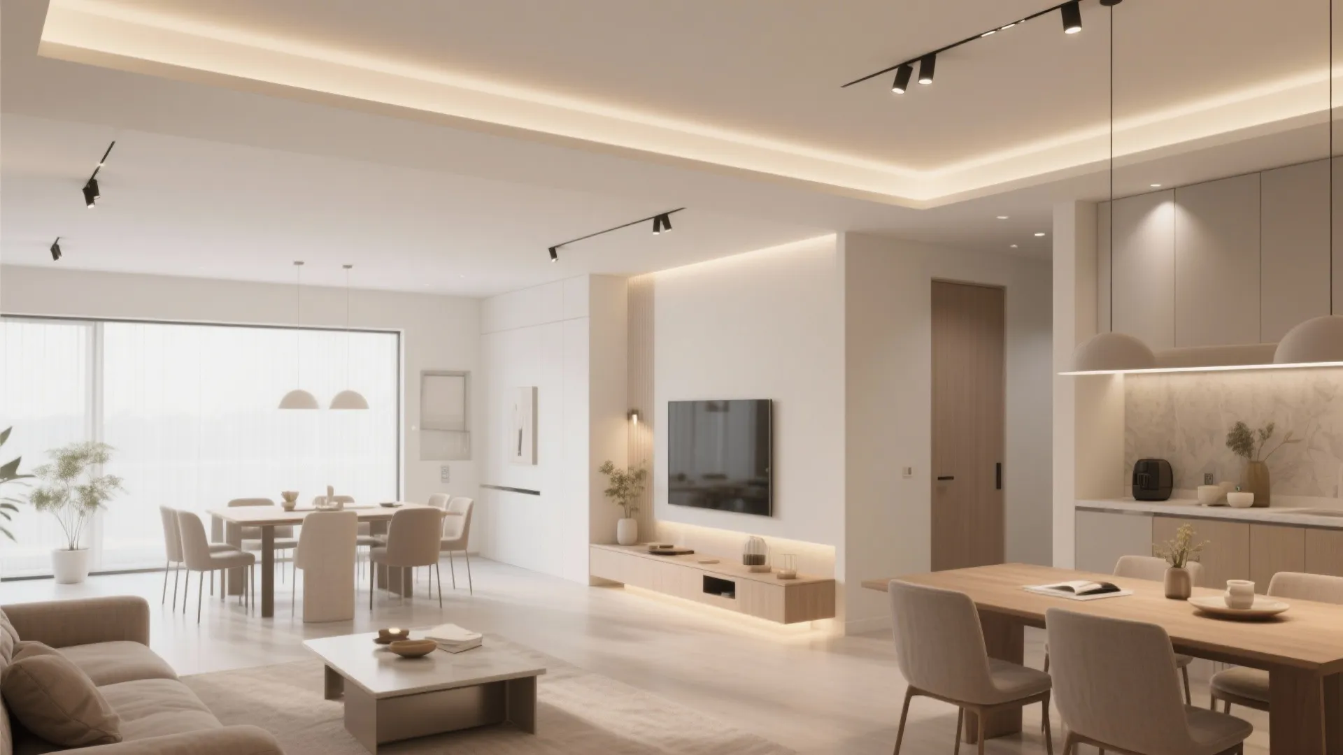 6. Ceiling Recessed Spotlights