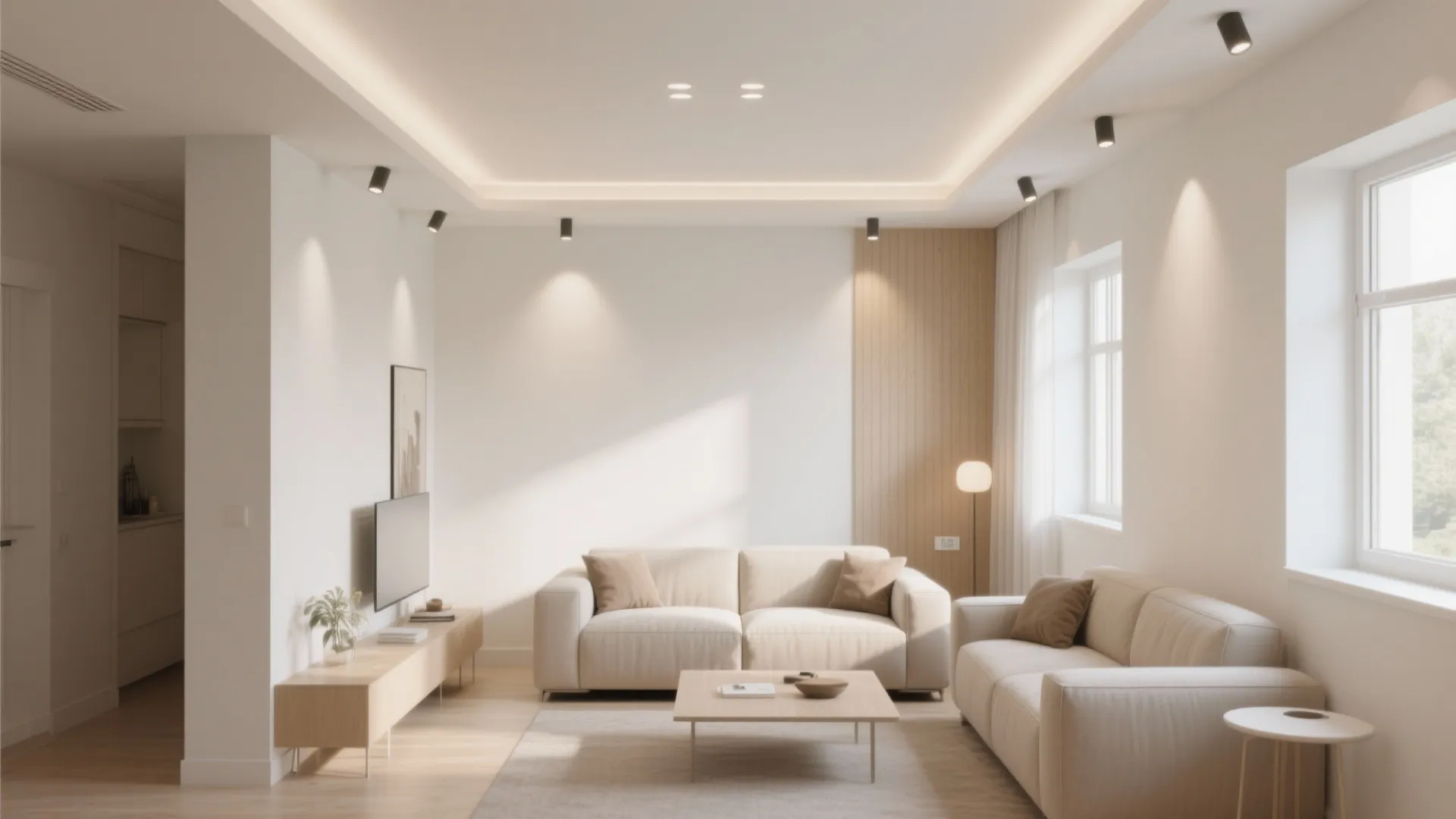 Recessed Spotlights for a Sleek Look