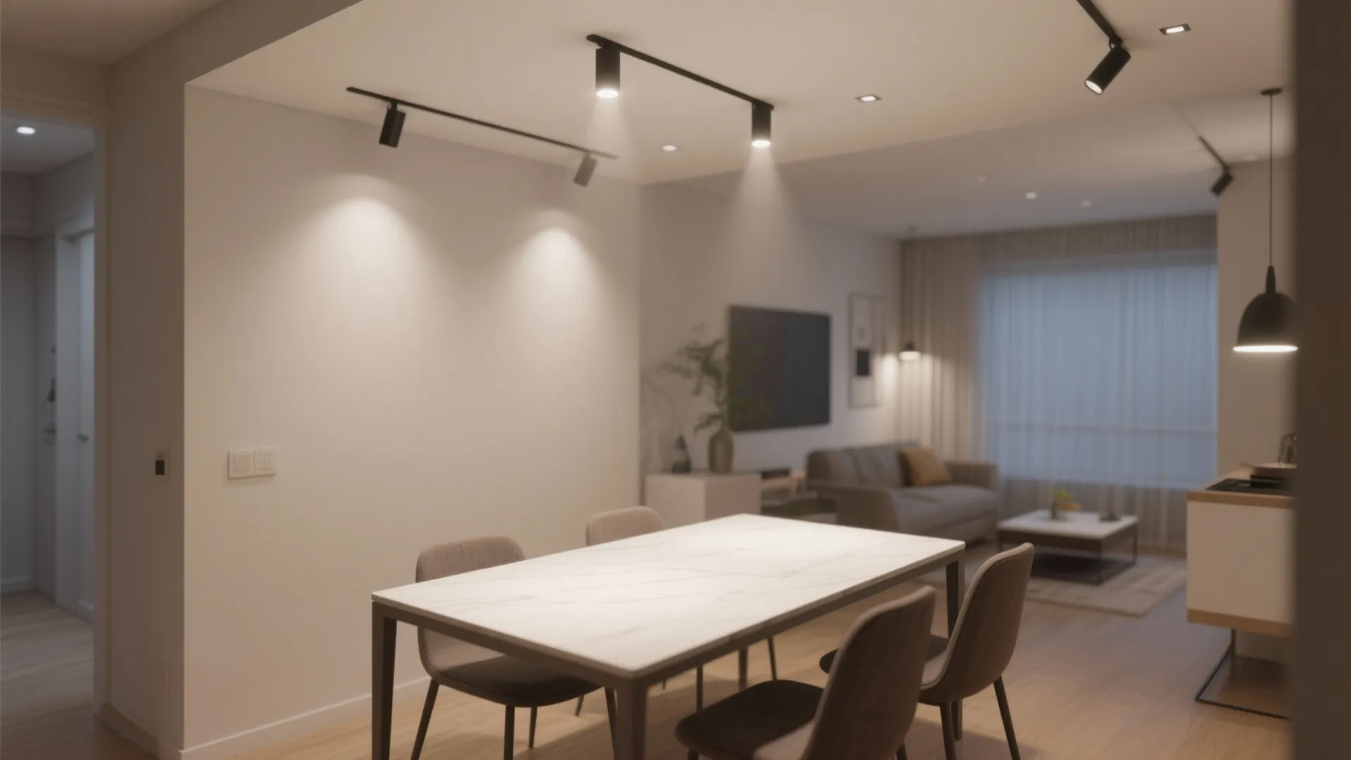 6. Recessed Ceiling Spots