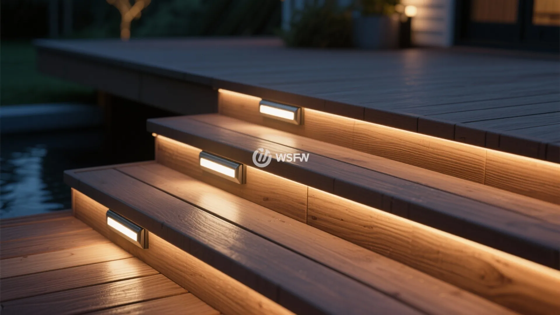 1. Recessed Step Lights