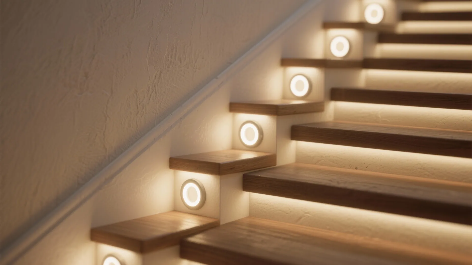 2. Recessed Step Lights